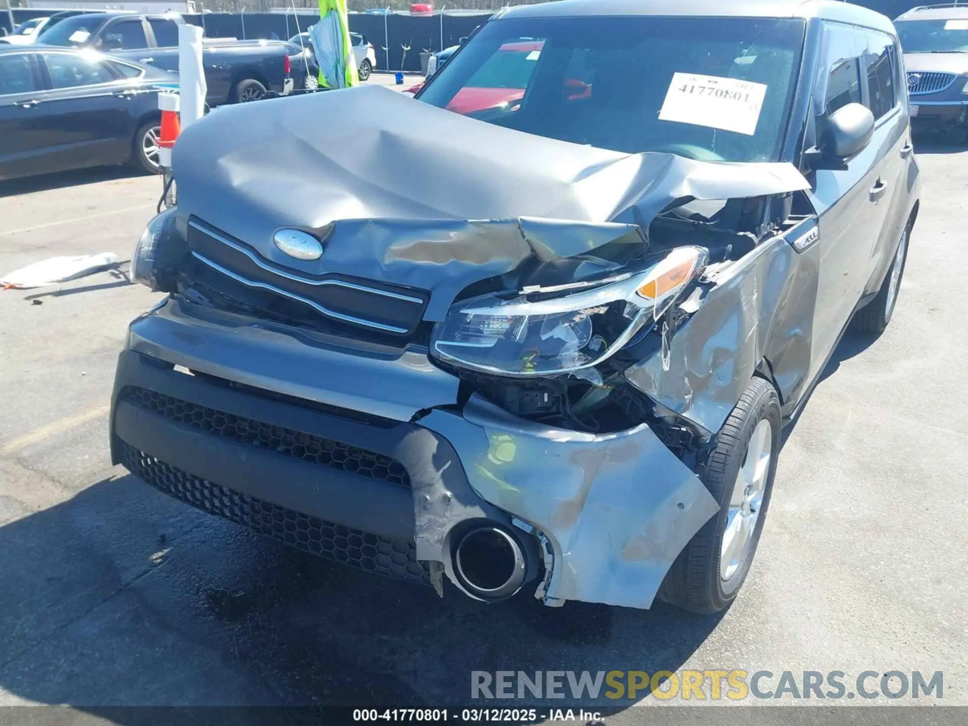 6 Photograph of a damaged car KNDJN2A20K7694992 KIA SOUL 2019
