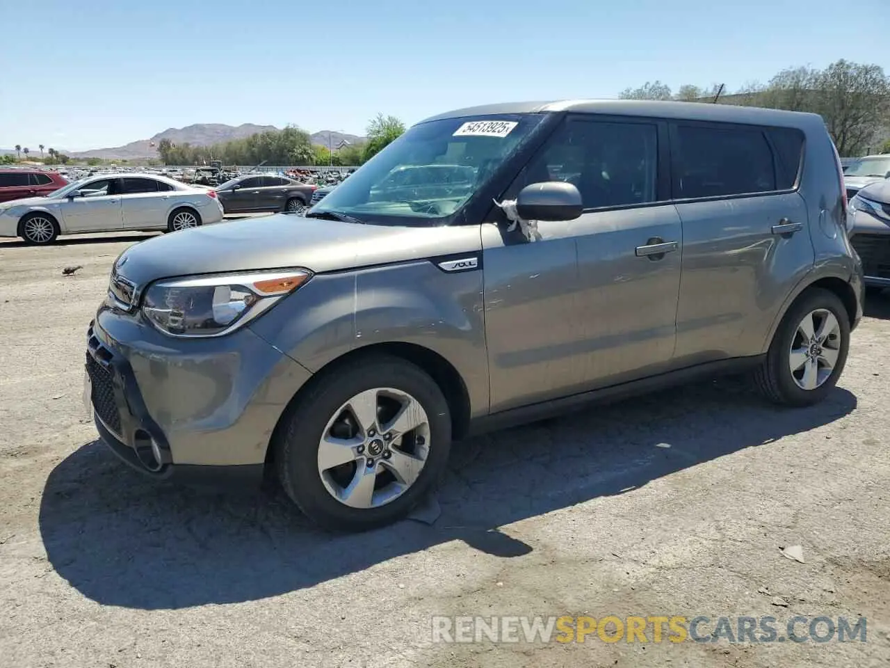 1 Photograph of a damaged car KNDJN2A20K7699724 KIA SOUL 2019
