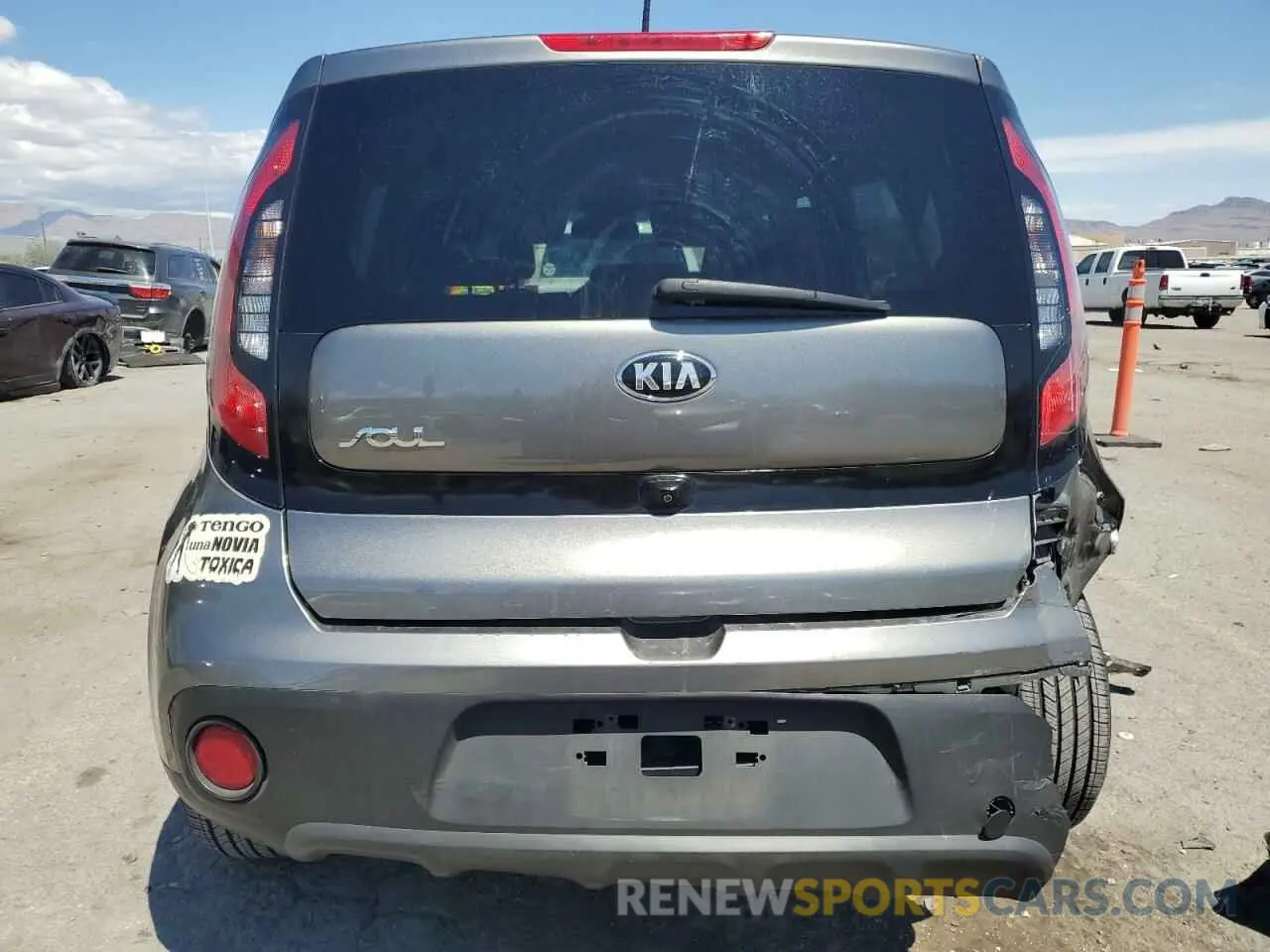 6 Photograph of a damaged car KNDJN2A20K7699724 KIA SOUL 2019