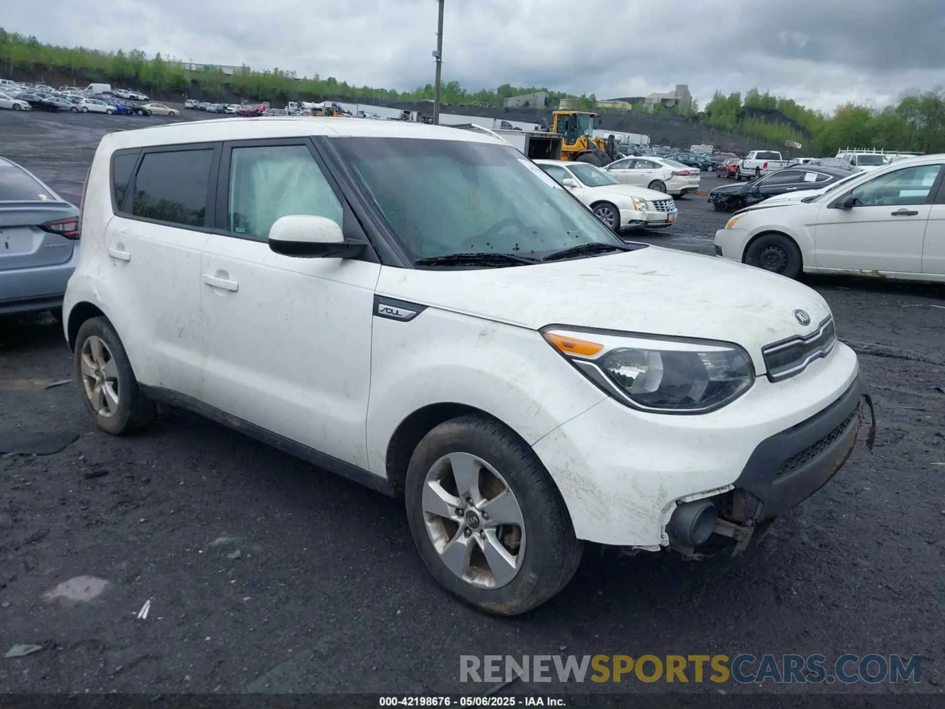 1 Photograph of a damaged car KNDJN2A20K7919055 KIA SOUL 2019