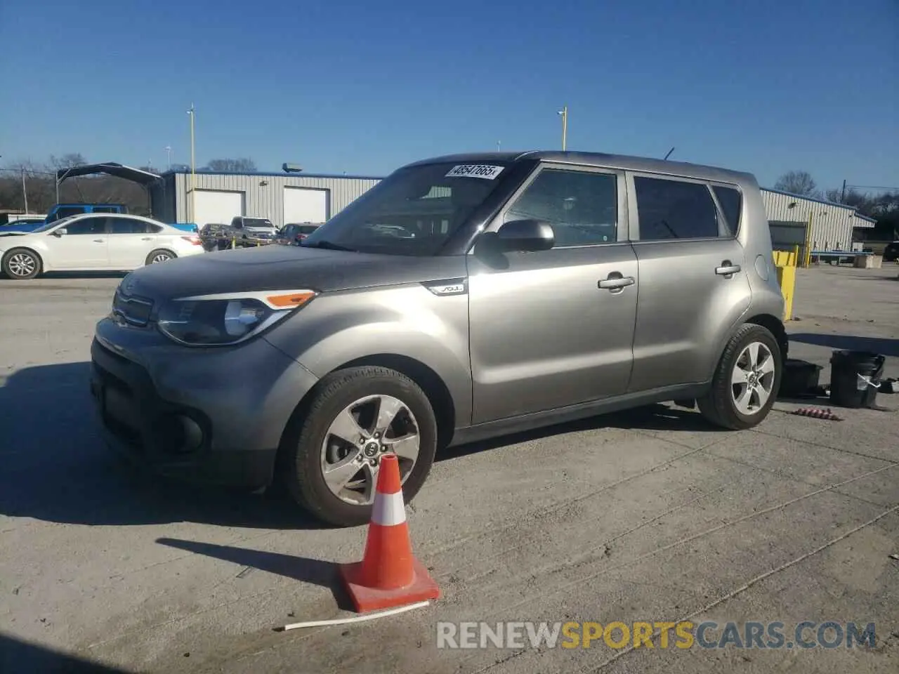 1 Photograph of a damaged car KNDJN2A21K7004666 KIA SOUL 2019