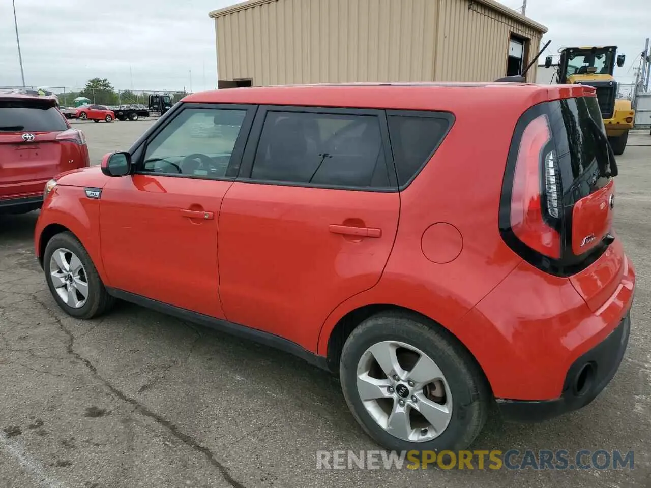 2 Photograph of a damaged car KNDJN2A21K7006420 KIA SOUL 2019