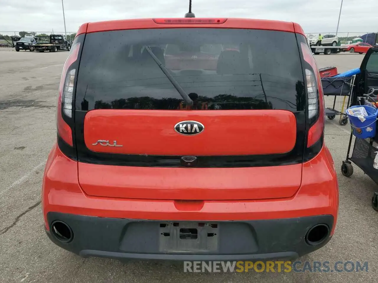 6 Photograph of a damaged car KNDJN2A21K7006420 KIA SOUL 2019