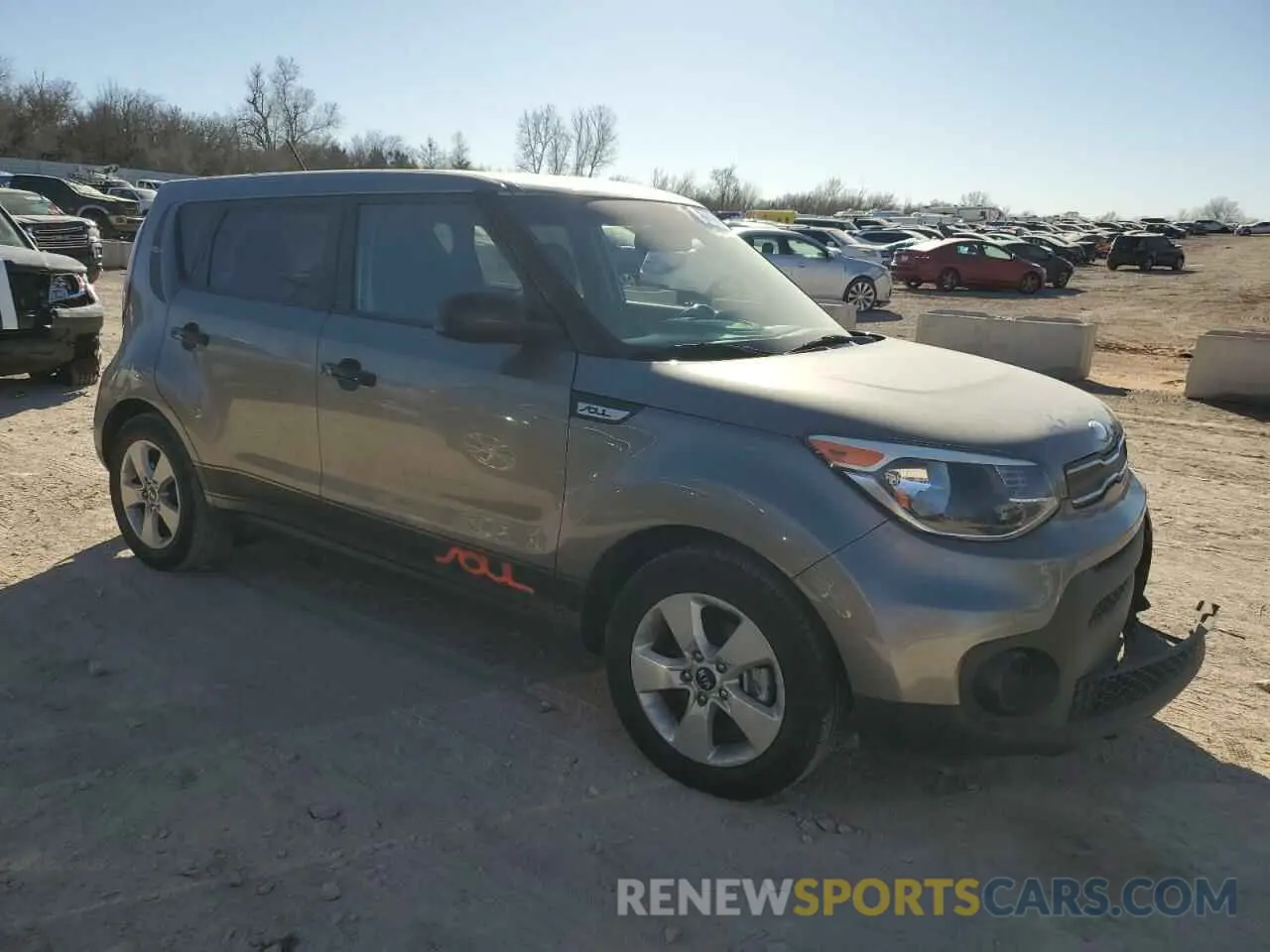 4 Photograph of a damaged car KNDJN2A21K7011956 KIA SOUL 2019