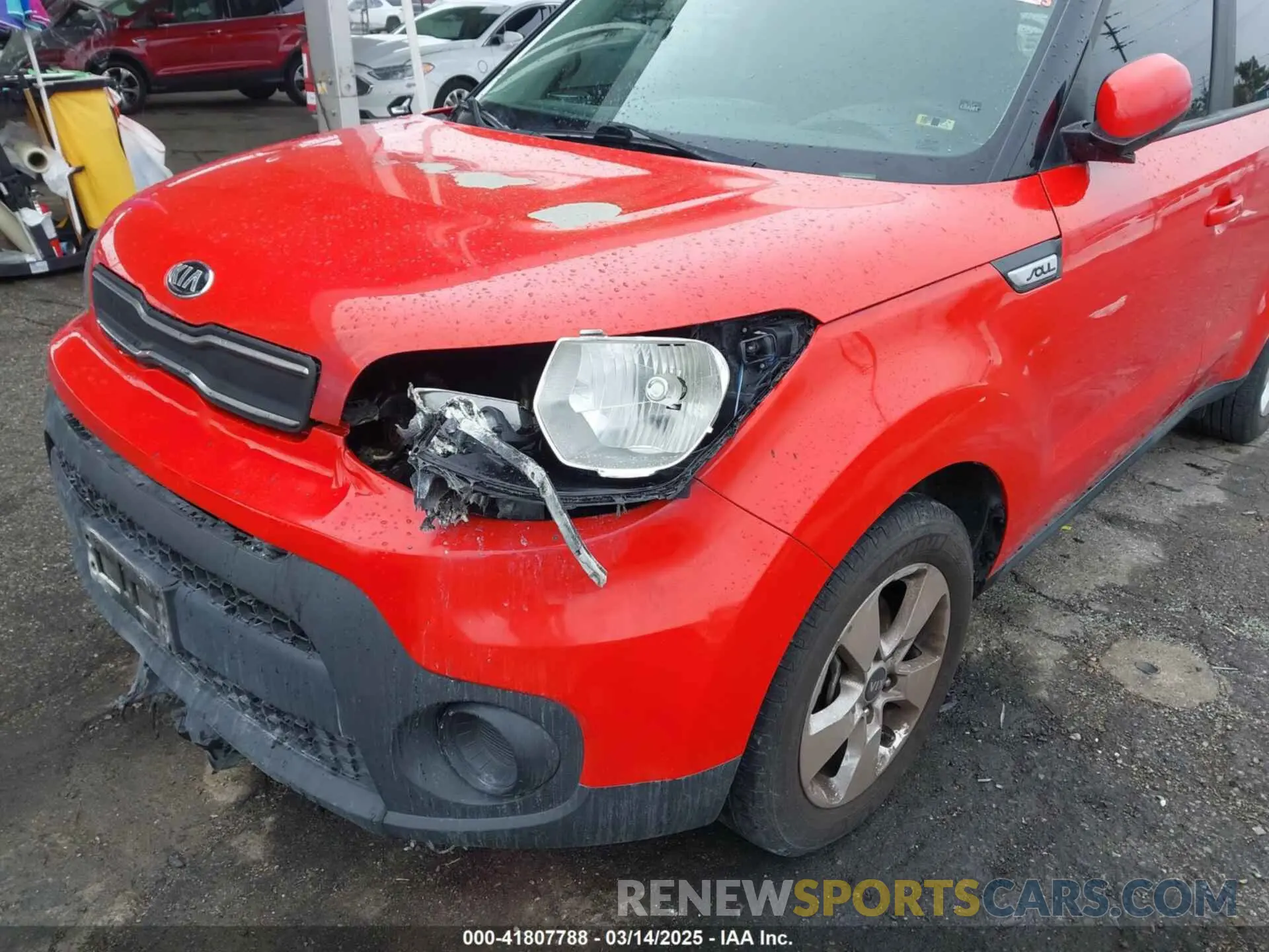 14 Photograph of a damaged car KNDJN2A21K7025193 KIA SOUL 2019