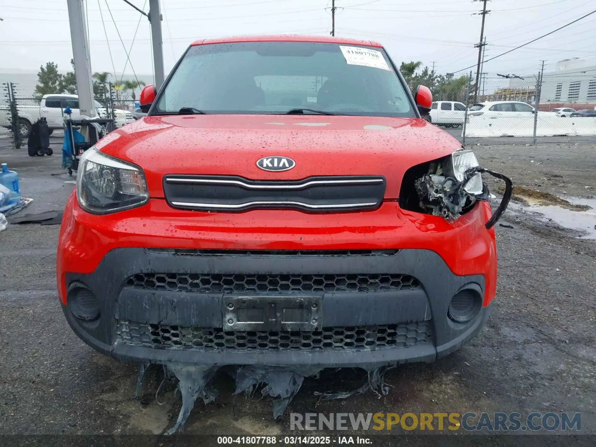 6 Photograph of a damaged car KNDJN2A21K7025193 KIA SOUL 2019