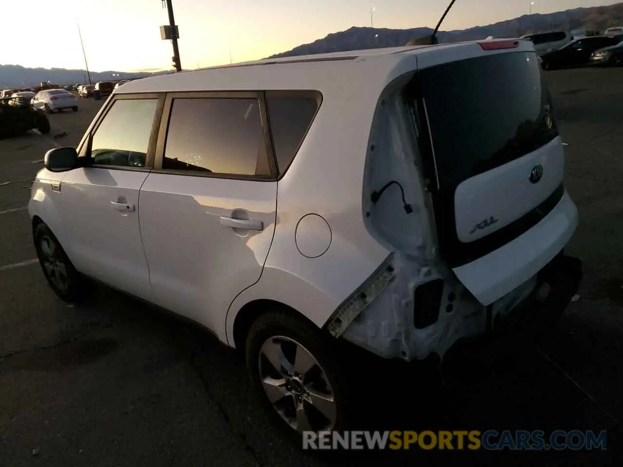 2 Photograph of a damaged car KNDJN2A21K7025730 KIA SOUL 2019
