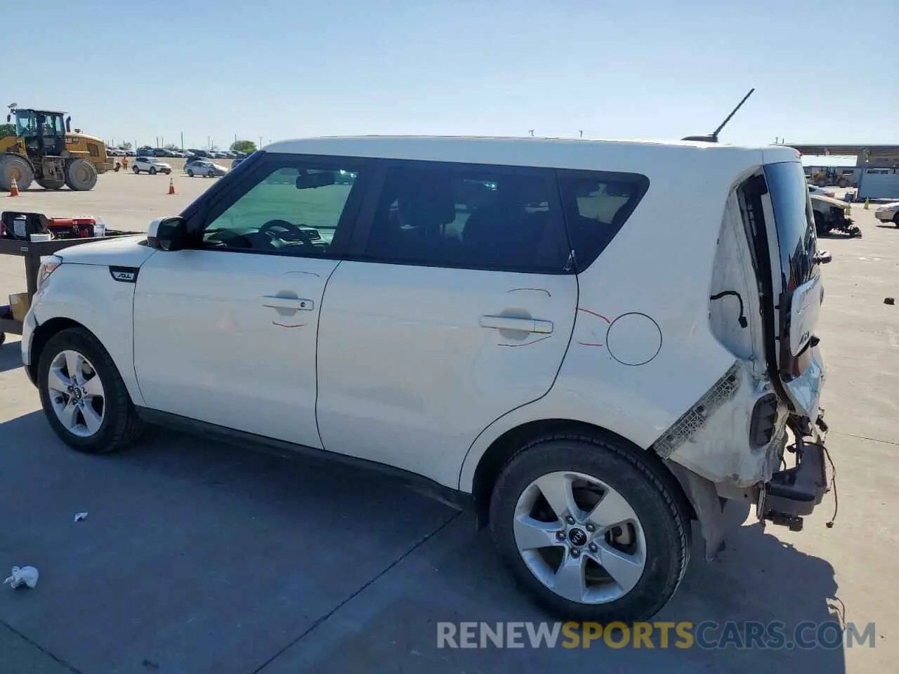 2 Photograph of a damaged car KNDJN2A21K7641203 KIA SOUL 2019