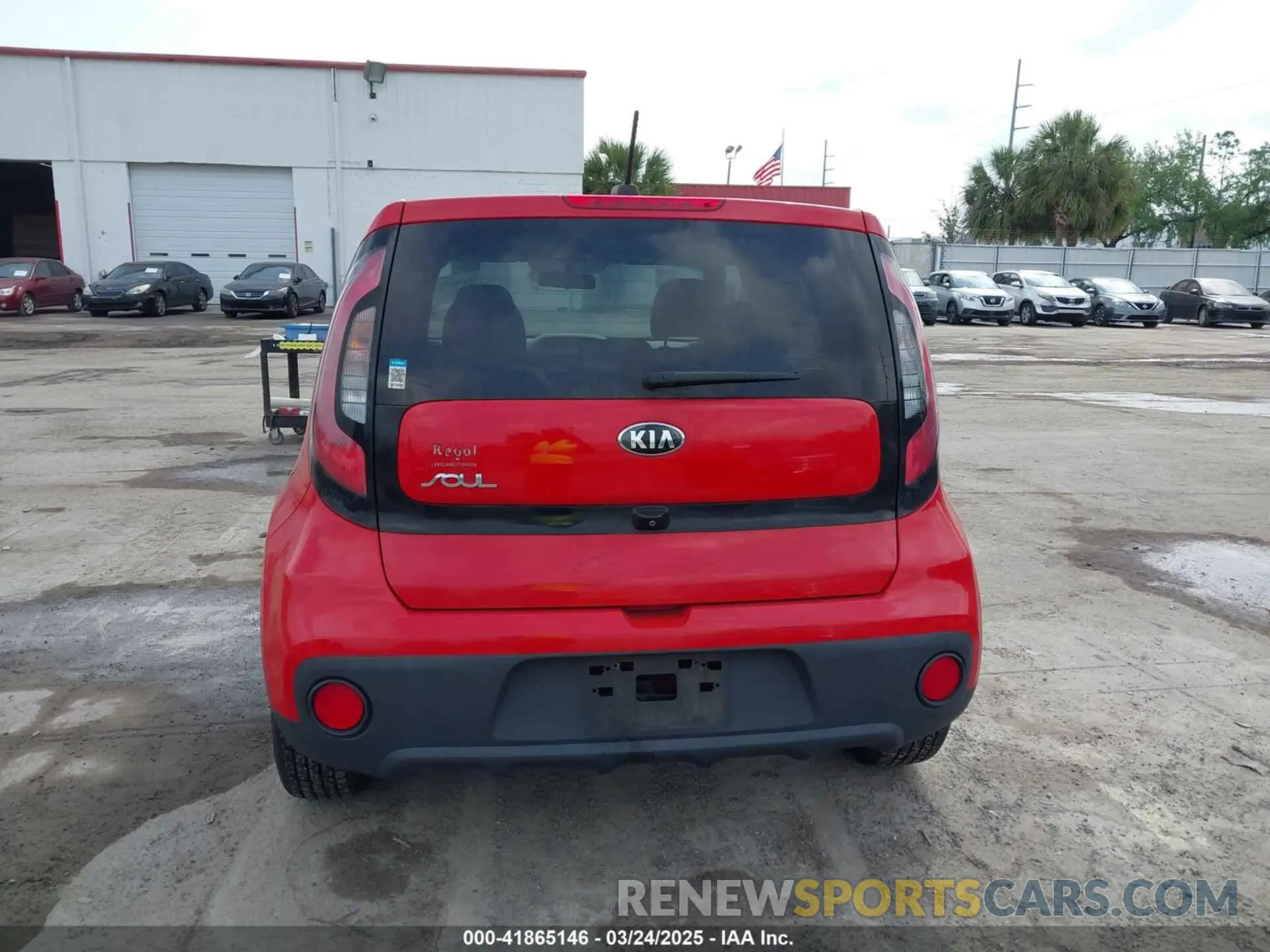 16 Photograph of a damaged car KNDJN2A21K7644800 KIA SOUL 2019