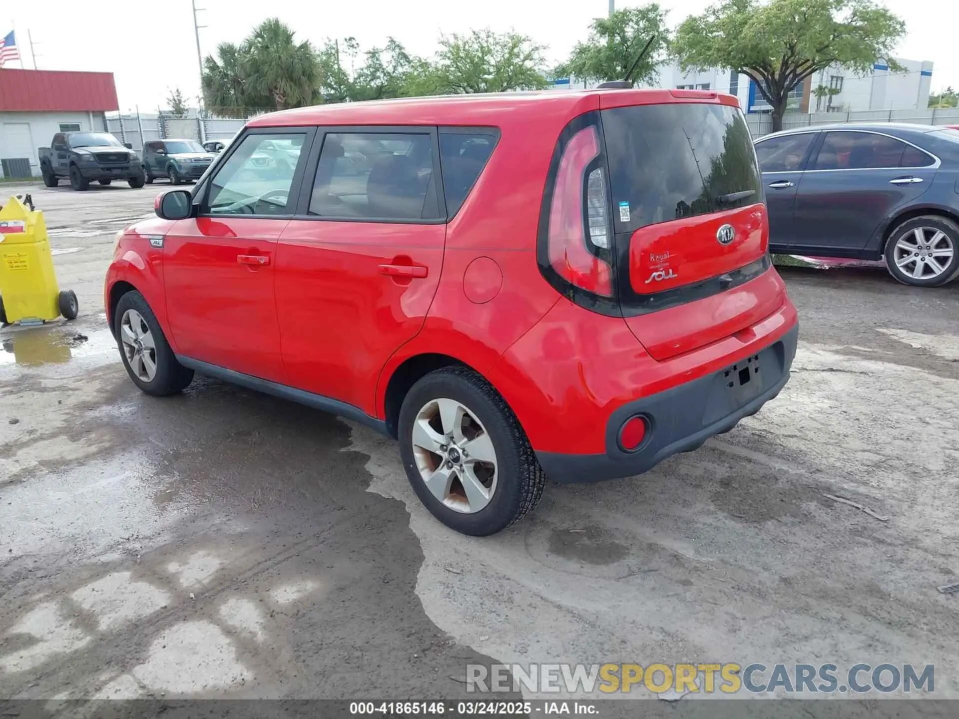 3 Photograph of a damaged car KNDJN2A21K7644800 KIA SOUL 2019