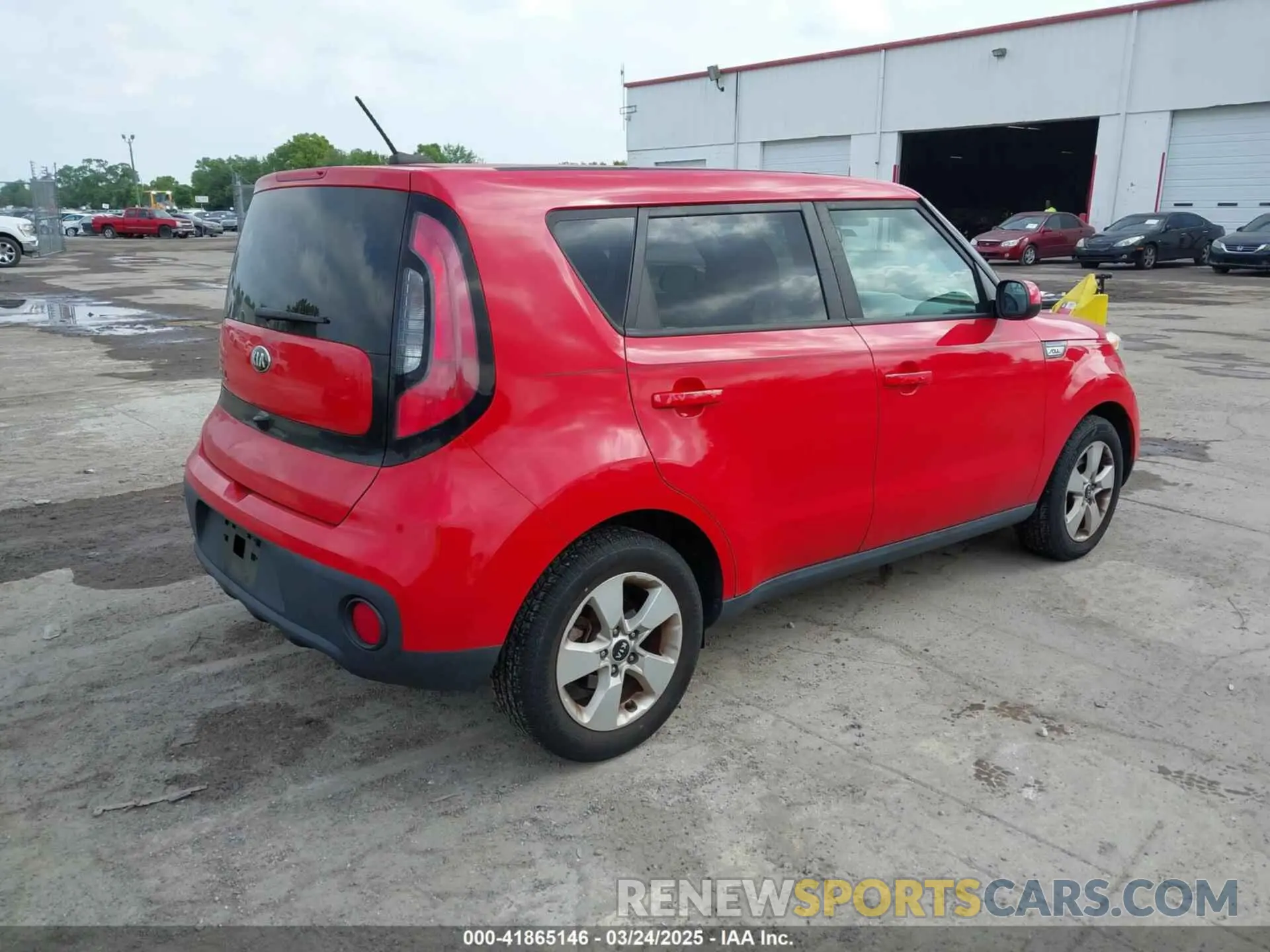 4 Photograph of a damaged car KNDJN2A21K7644800 KIA SOUL 2019