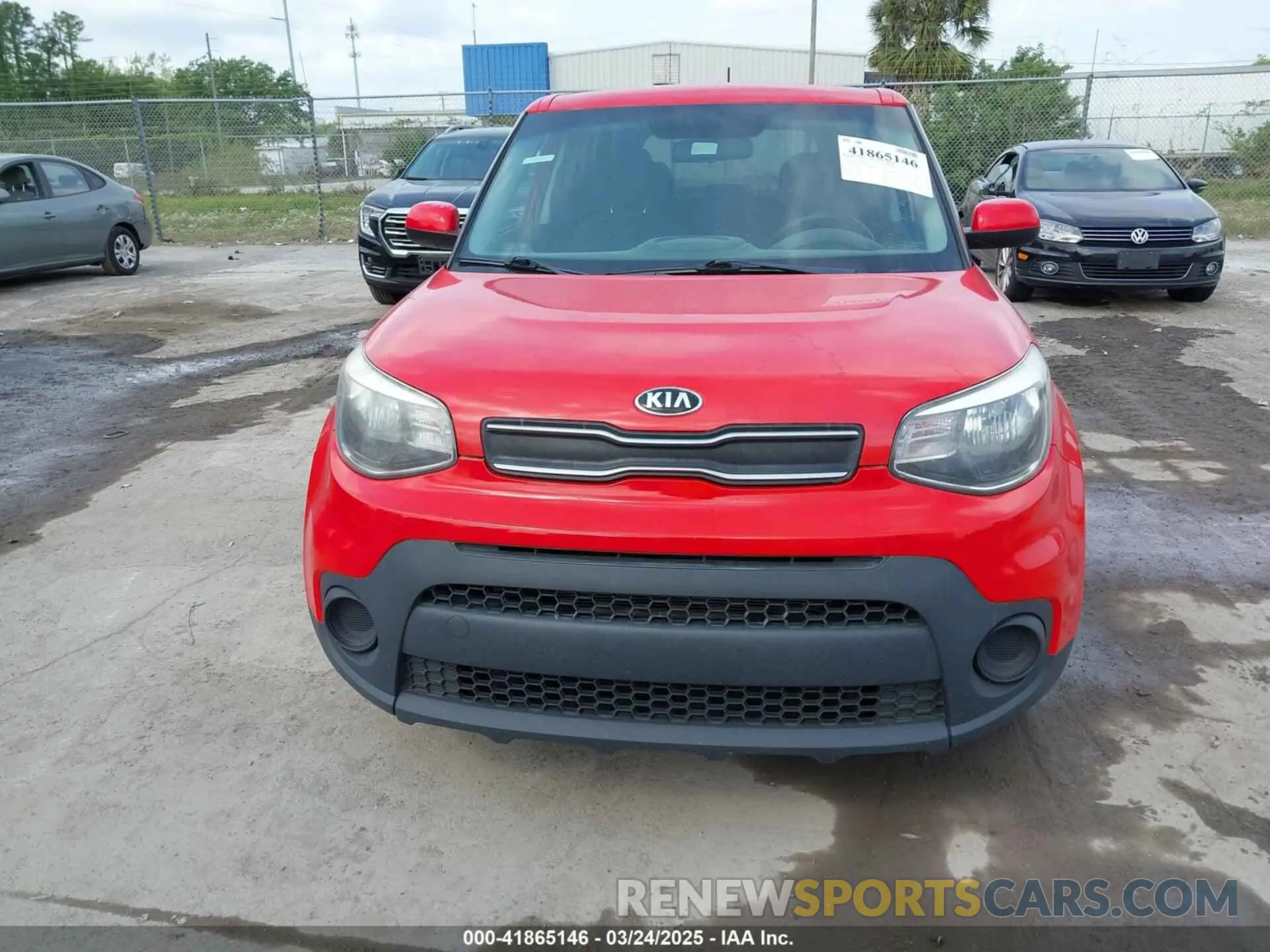 6 Photograph of a damaged car KNDJN2A21K7644800 KIA SOUL 2019