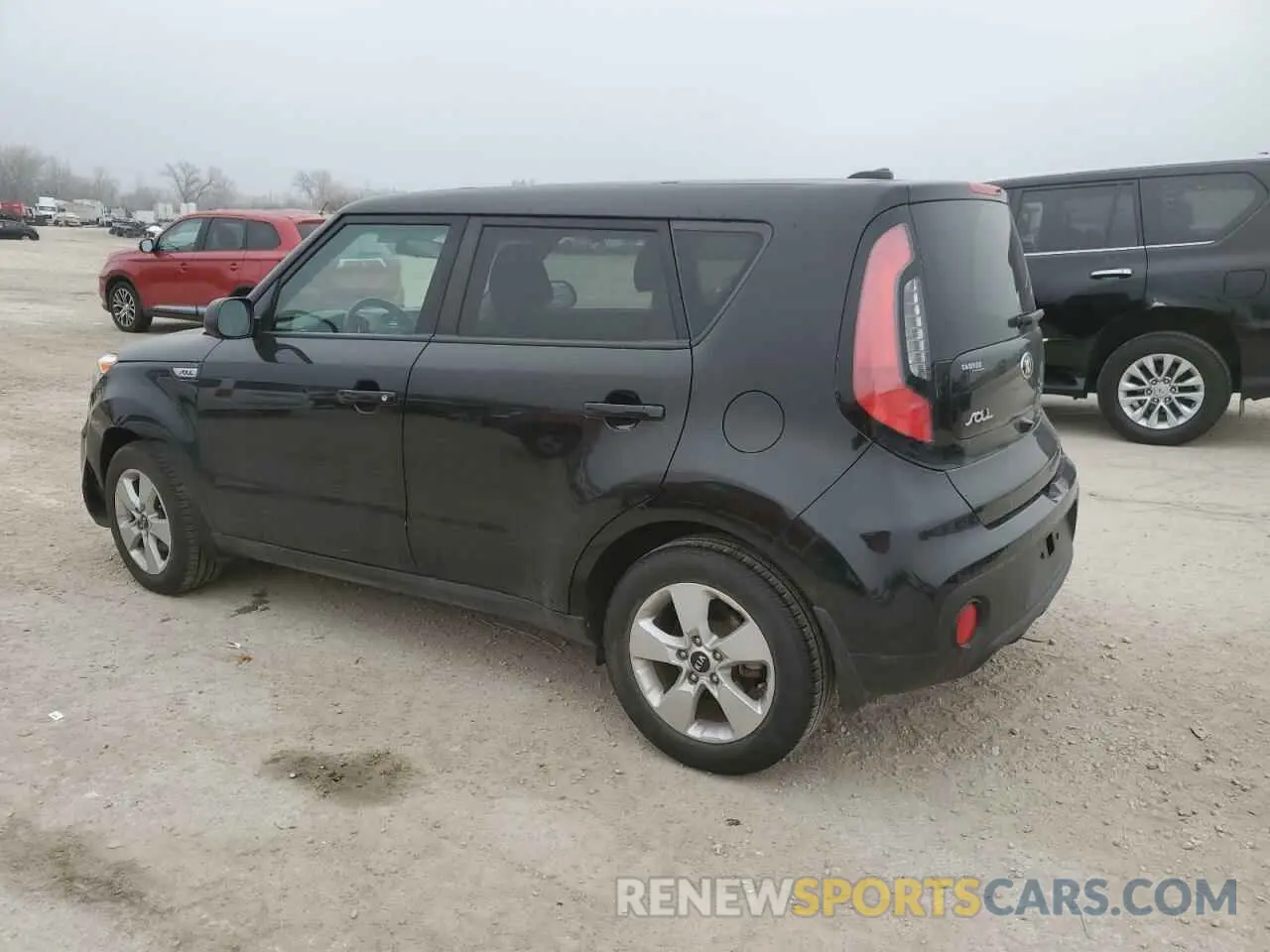 2 Photograph of a damaged car KNDJN2A21K7663203 KIA SOUL 2019
