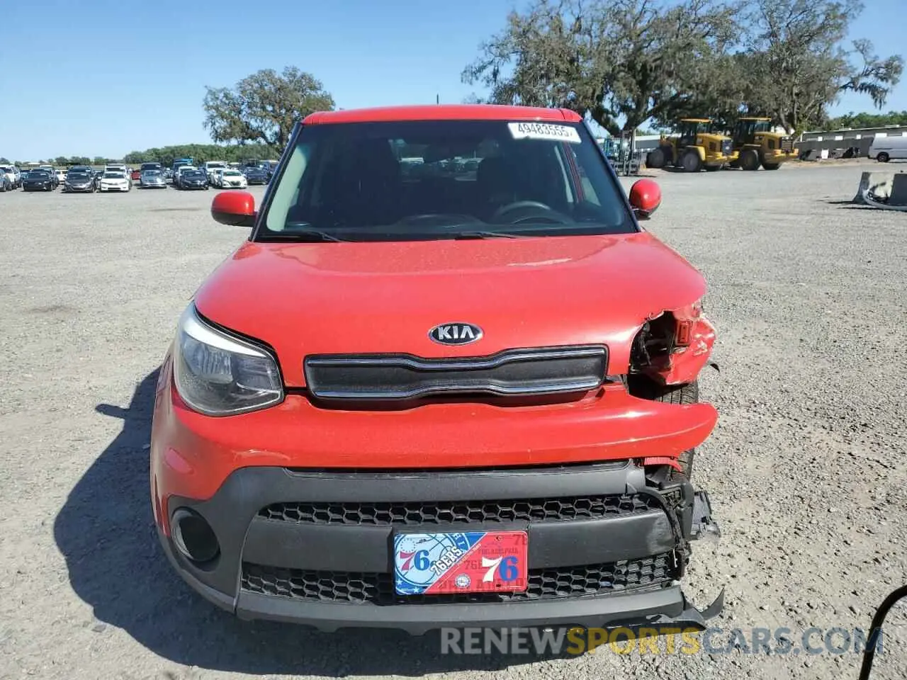5 Photograph of a damaged car KNDJN2A21K7666411 KIA SOUL 2019