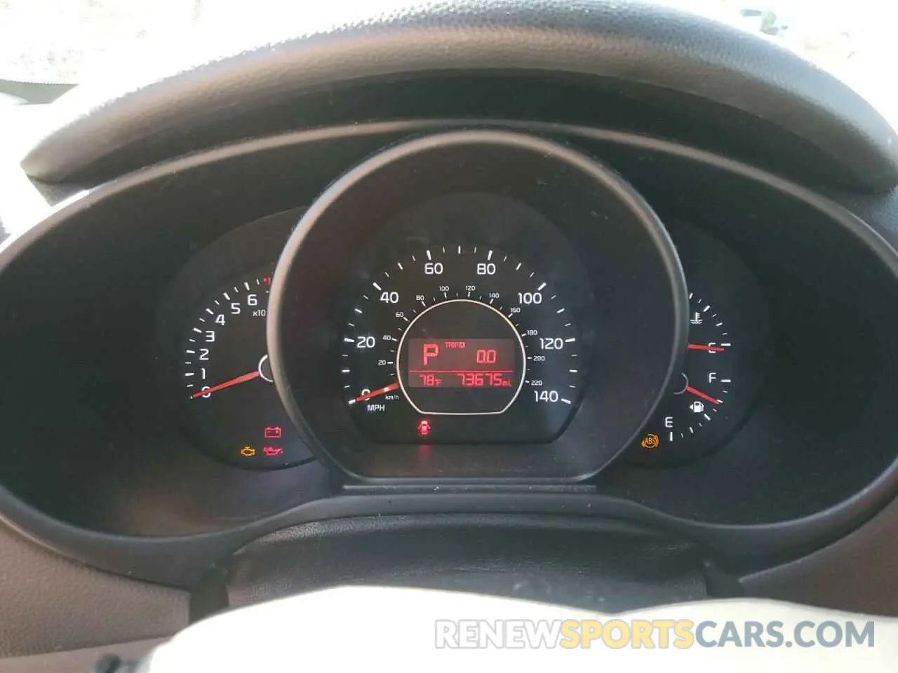 9 Photograph of a damaged car KNDJN2A21K7666411 KIA SOUL 2019