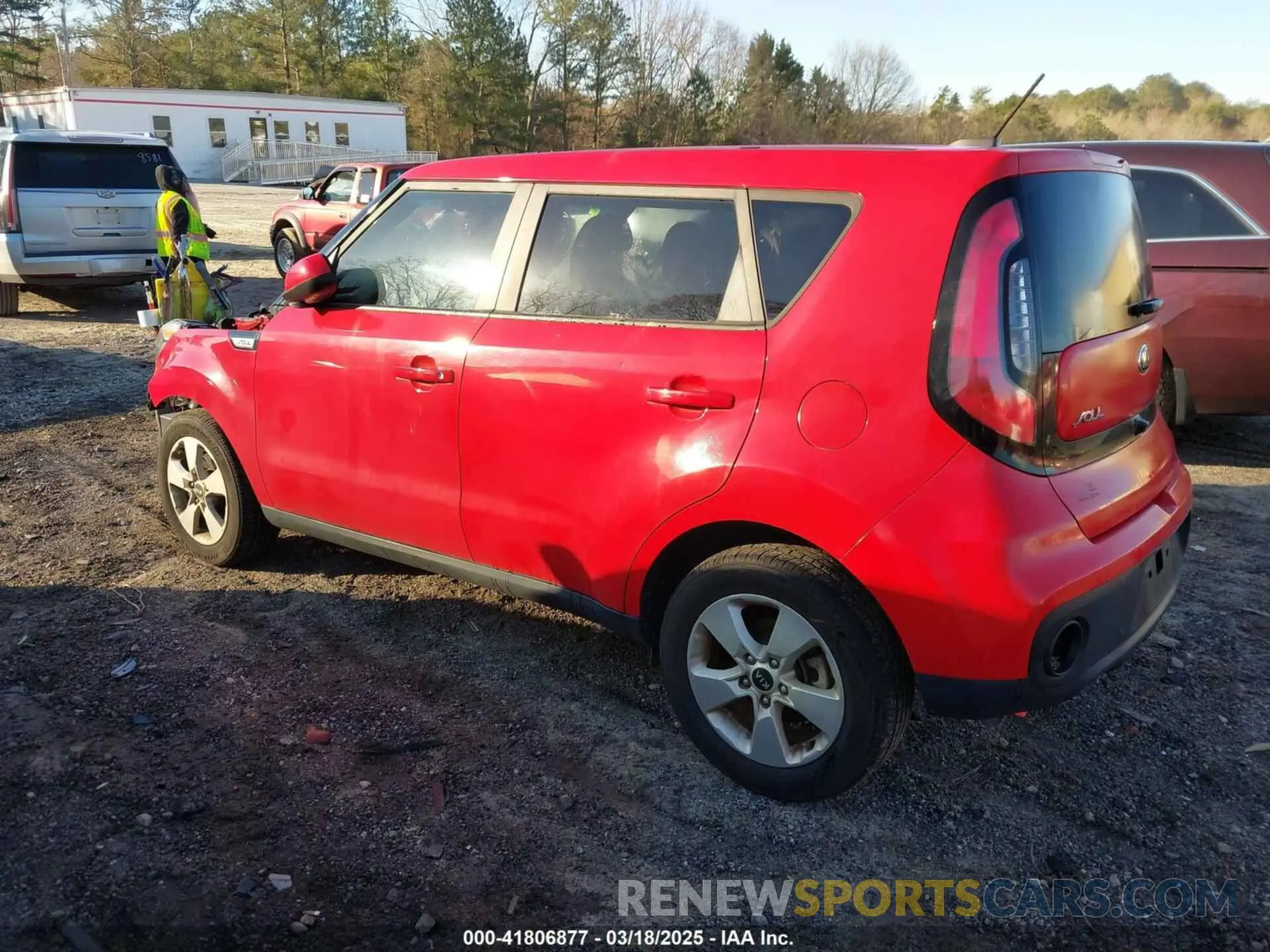 3 Photograph of a damaged car KNDJN2A21K7673925 KIA SOUL 2019