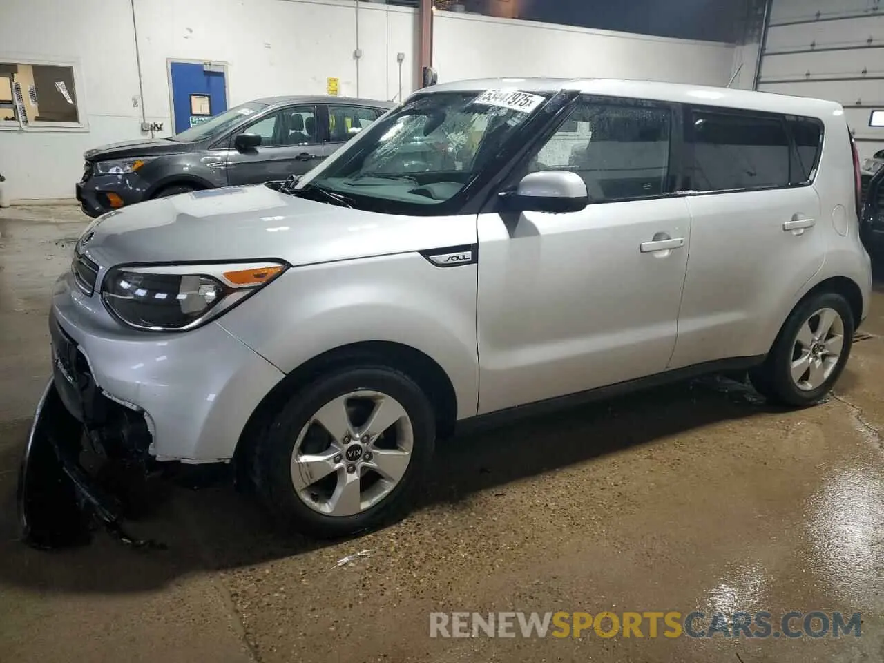 1 Photograph of a damaged car KNDJN2A21K7686156 KIA SOUL 2019