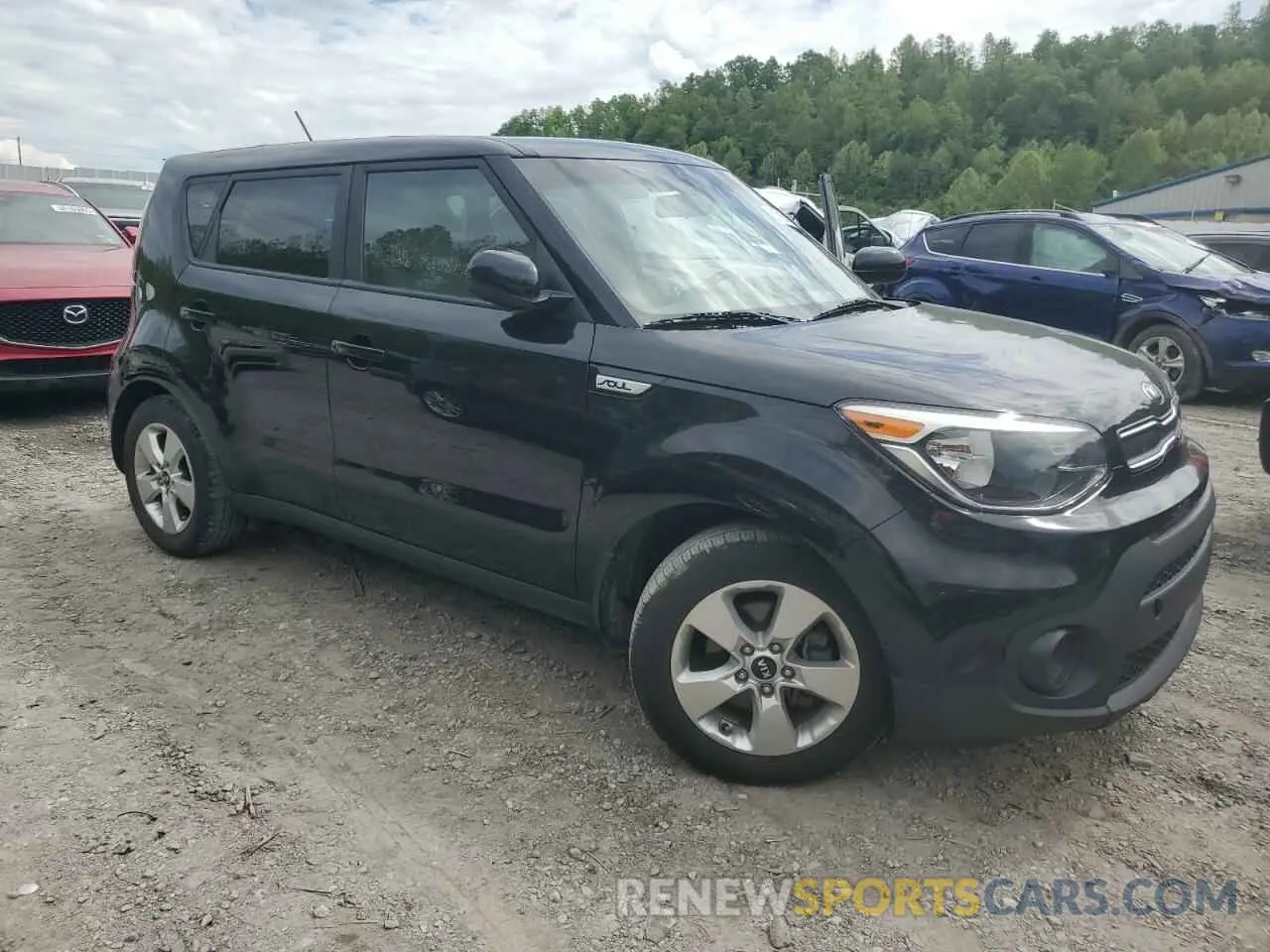4 Photograph of a damaged car KNDJN2A21K7917346 KIA SOUL 2019