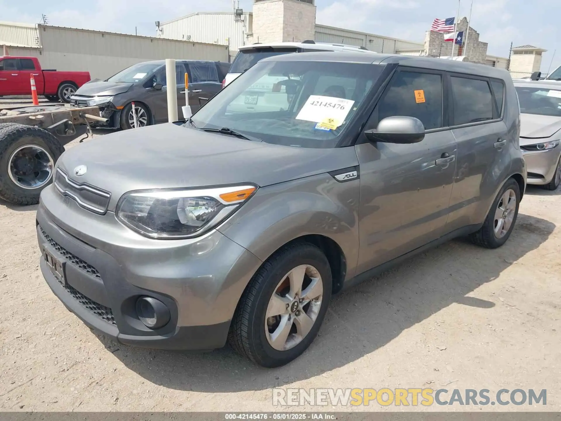 2 Photograph of a damaged car KNDJN2A22K7003994 KIA SOUL 2019