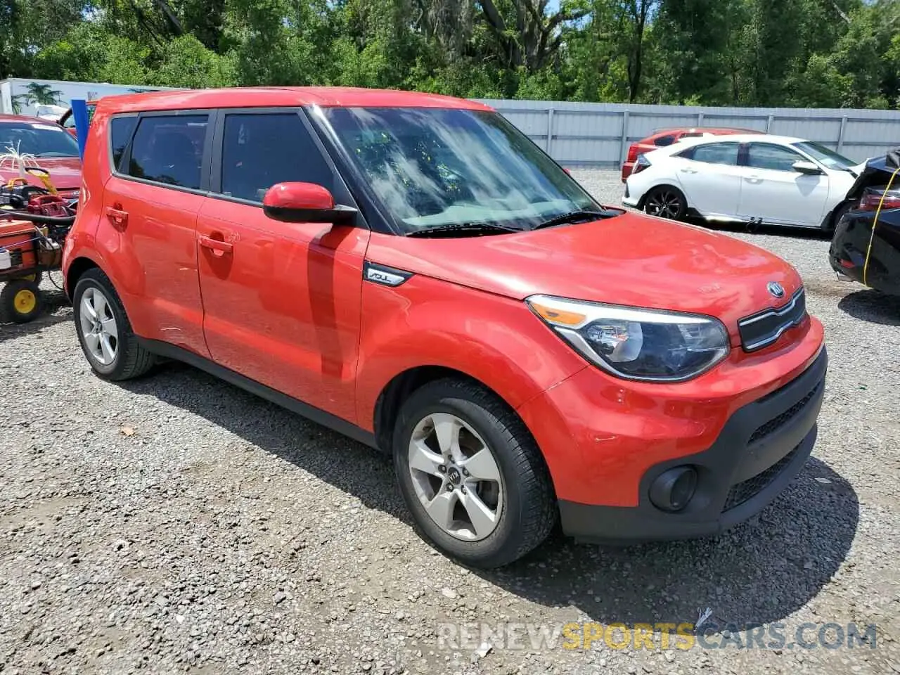4 Photograph of a damaged car KNDJN2A22K7629366 KIA SOUL 2019