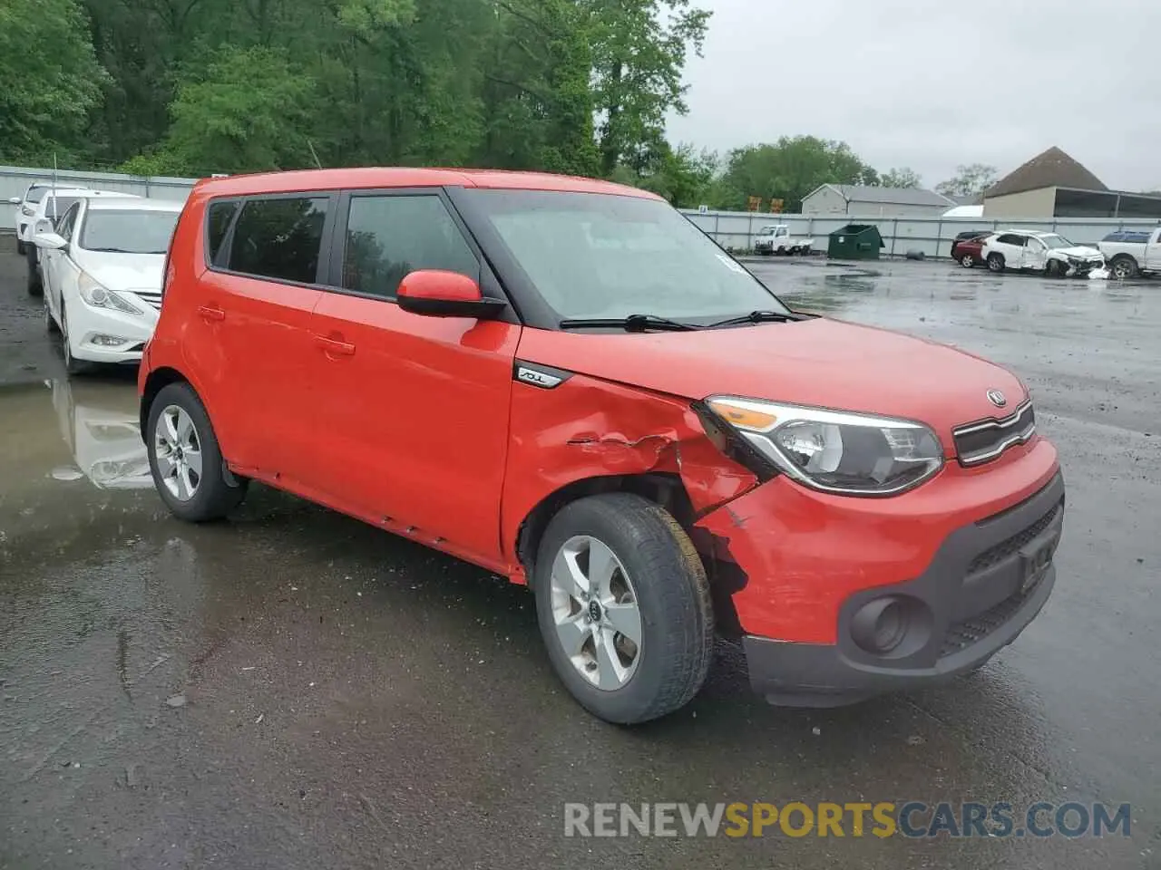 4 Photograph of a damaged car KNDJN2A22K7654493 KIA SOUL 2019