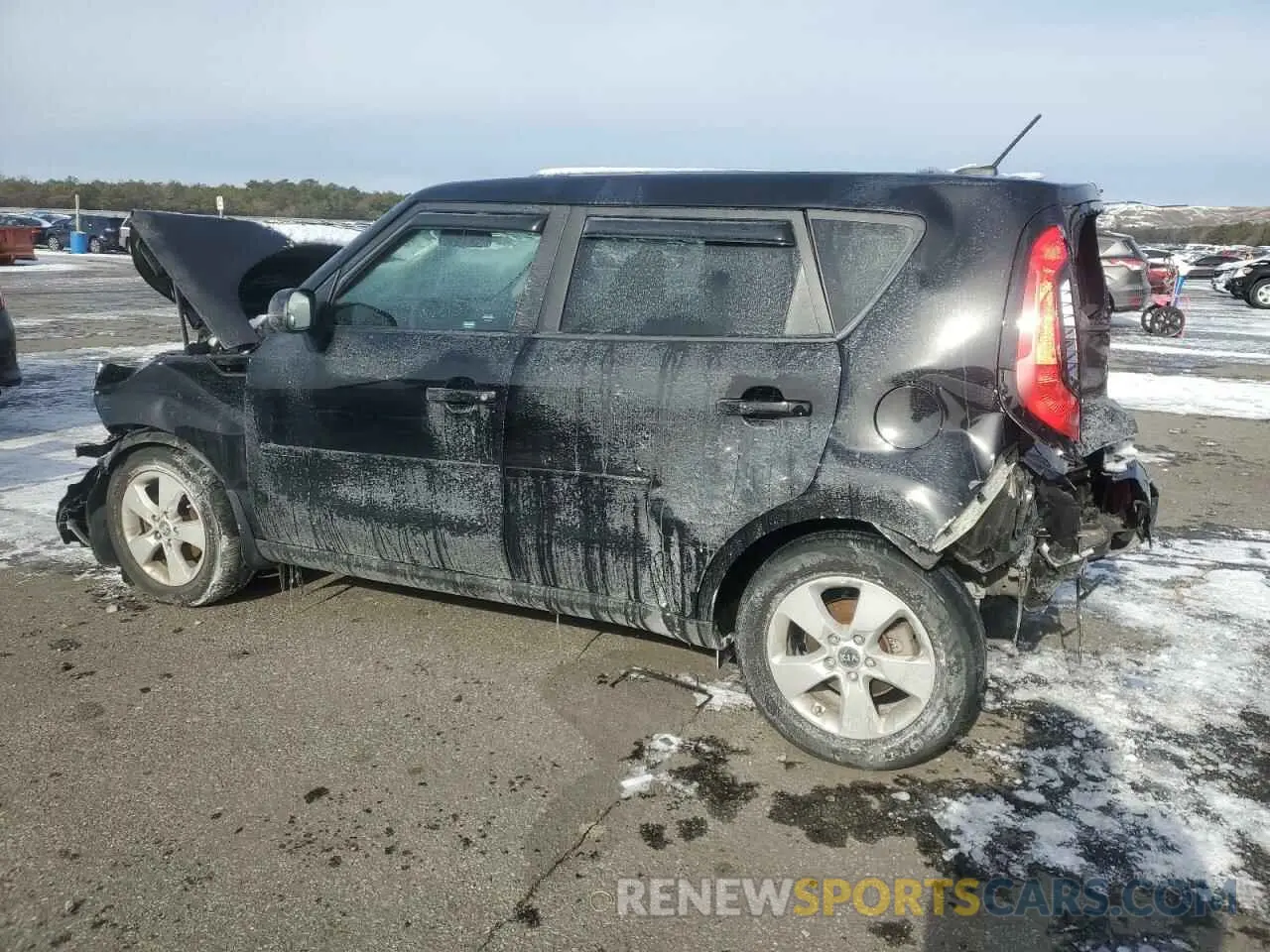 2 Photograph of a damaged car KNDJN2A22K7663419 KIA SOUL 2019