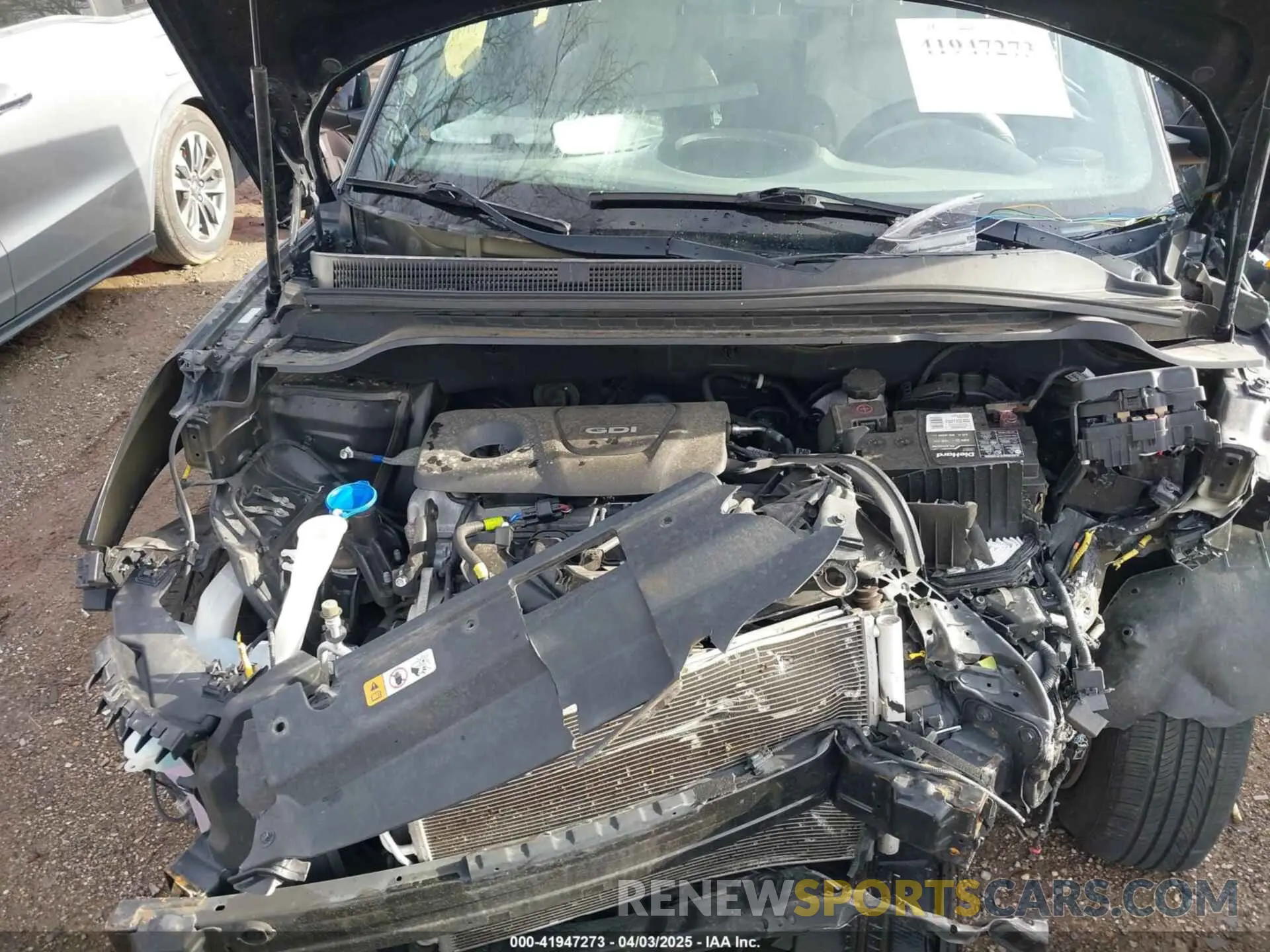 10 Photograph of a damaged car KNDJN2A22K7685873 KIA SOUL 2019