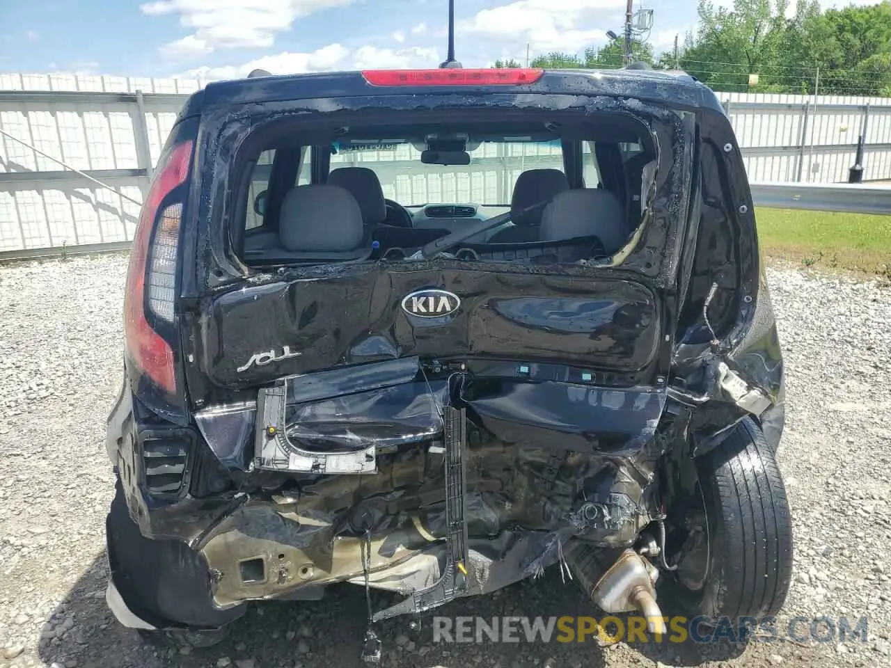 6 Photograph of a damaged car KNDJN2A22K7686442 KIA SOUL 2019