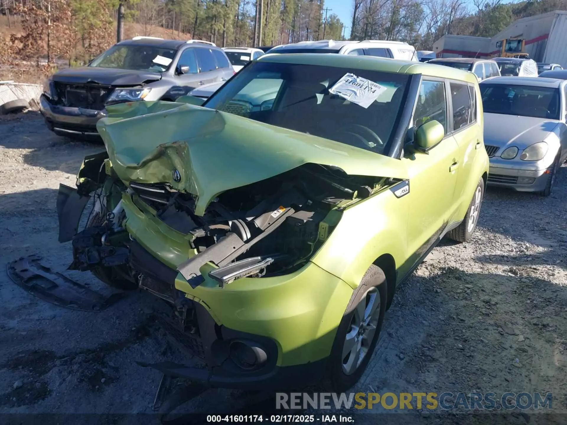 2 Photograph of a damaged car KNDJN2A22K7913306 KIA SOUL 2019