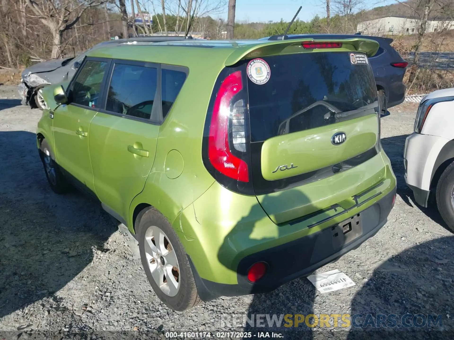 3 Photograph of a damaged car KNDJN2A22K7913306 KIA SOUL 2019