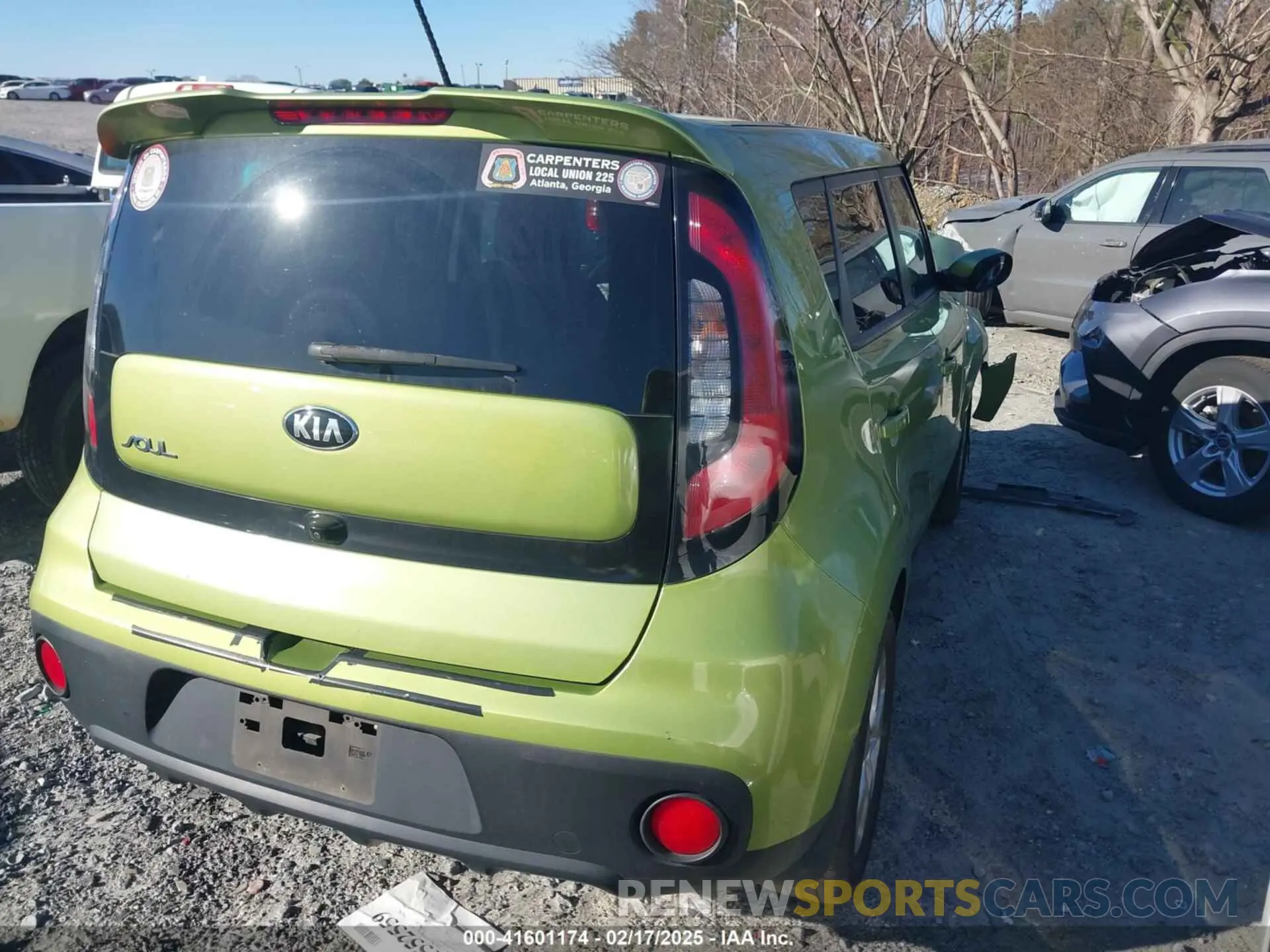 4 Photograph of a damaged car KNDJN2A22K7913306 KIA SOUL 2019