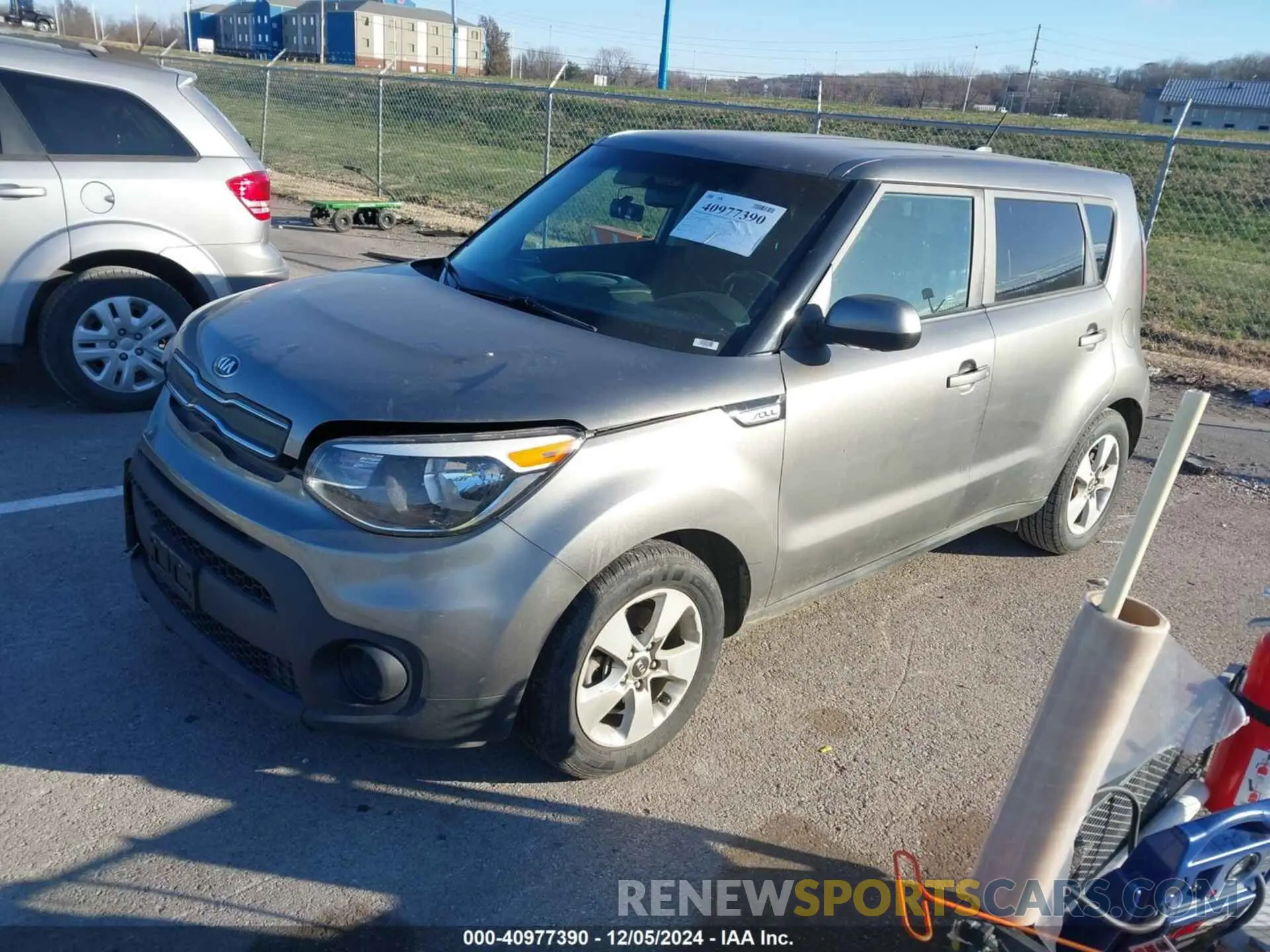 2 Photograph of a damaged car KNDJN2A23K7015460 KIA SOUL 2019