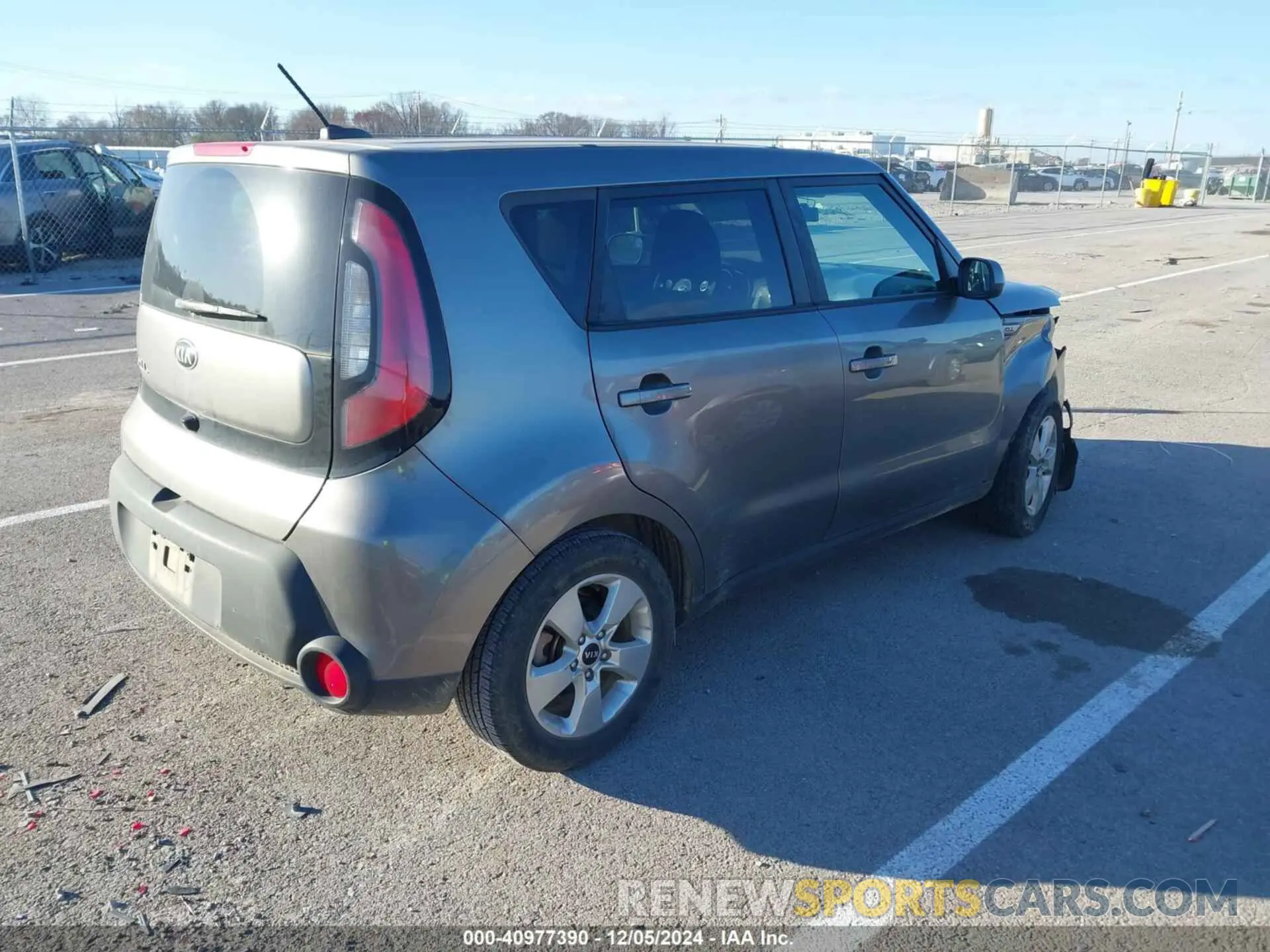 4 Photograph of a damaged car KNDJN2A23K7015460 KIA SOUL 2019