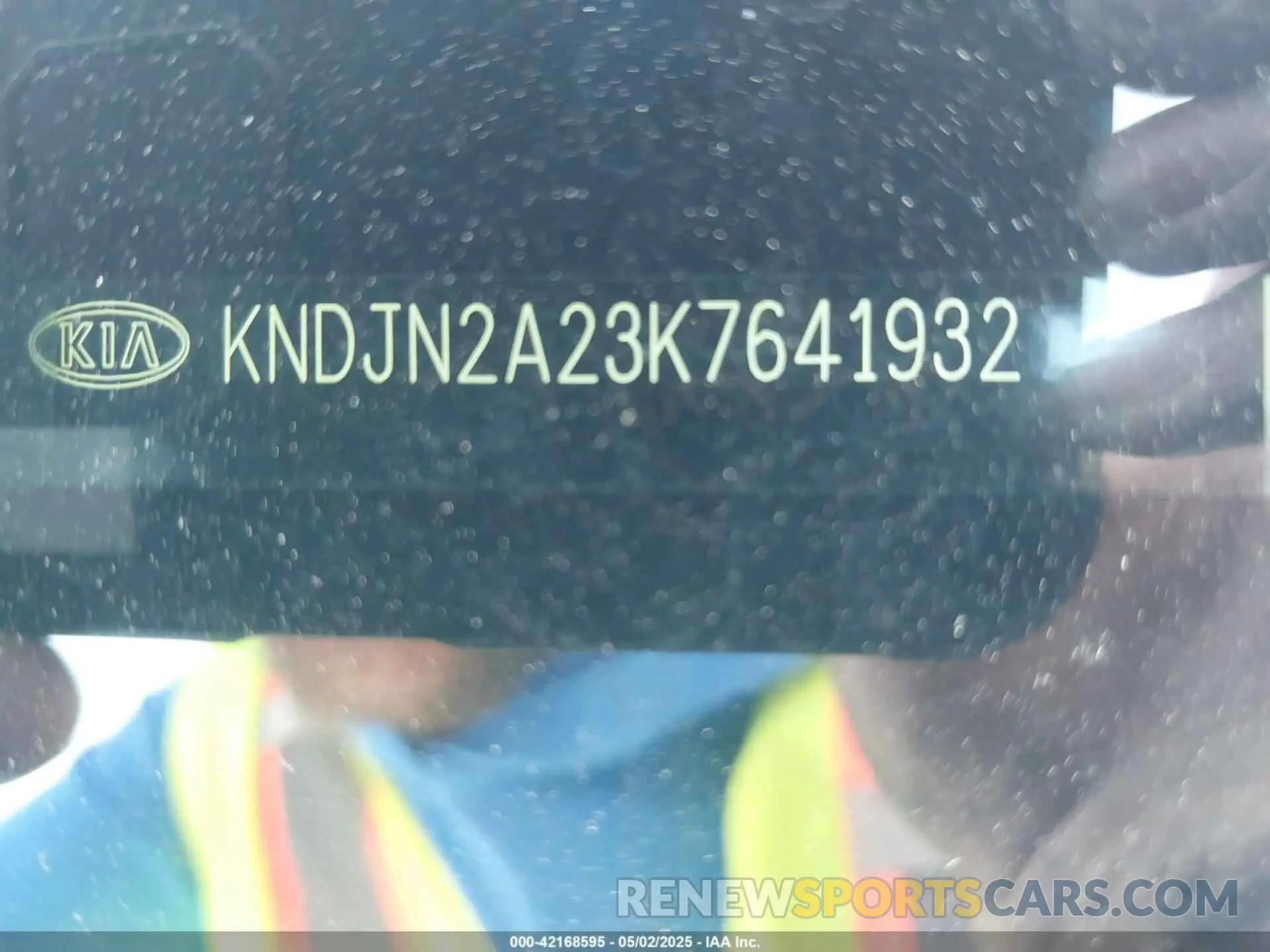 9 Photograph of a damaged car KNDJN2A23K7641932 KIA SOUL 2019