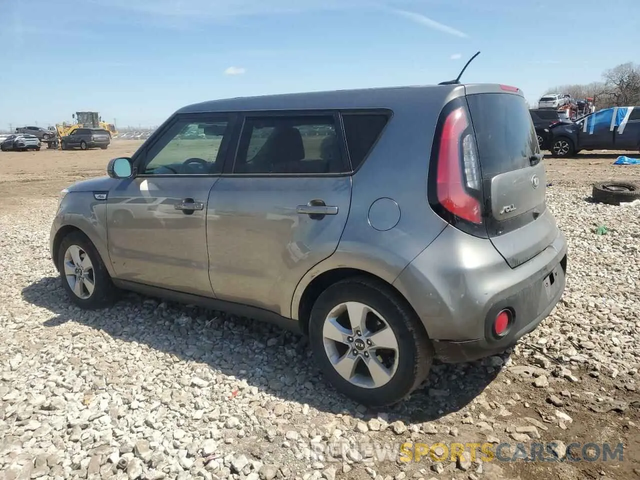 2 Photograph of a damaged car KNDJN2A23K7654650 KIA SOUL 2019