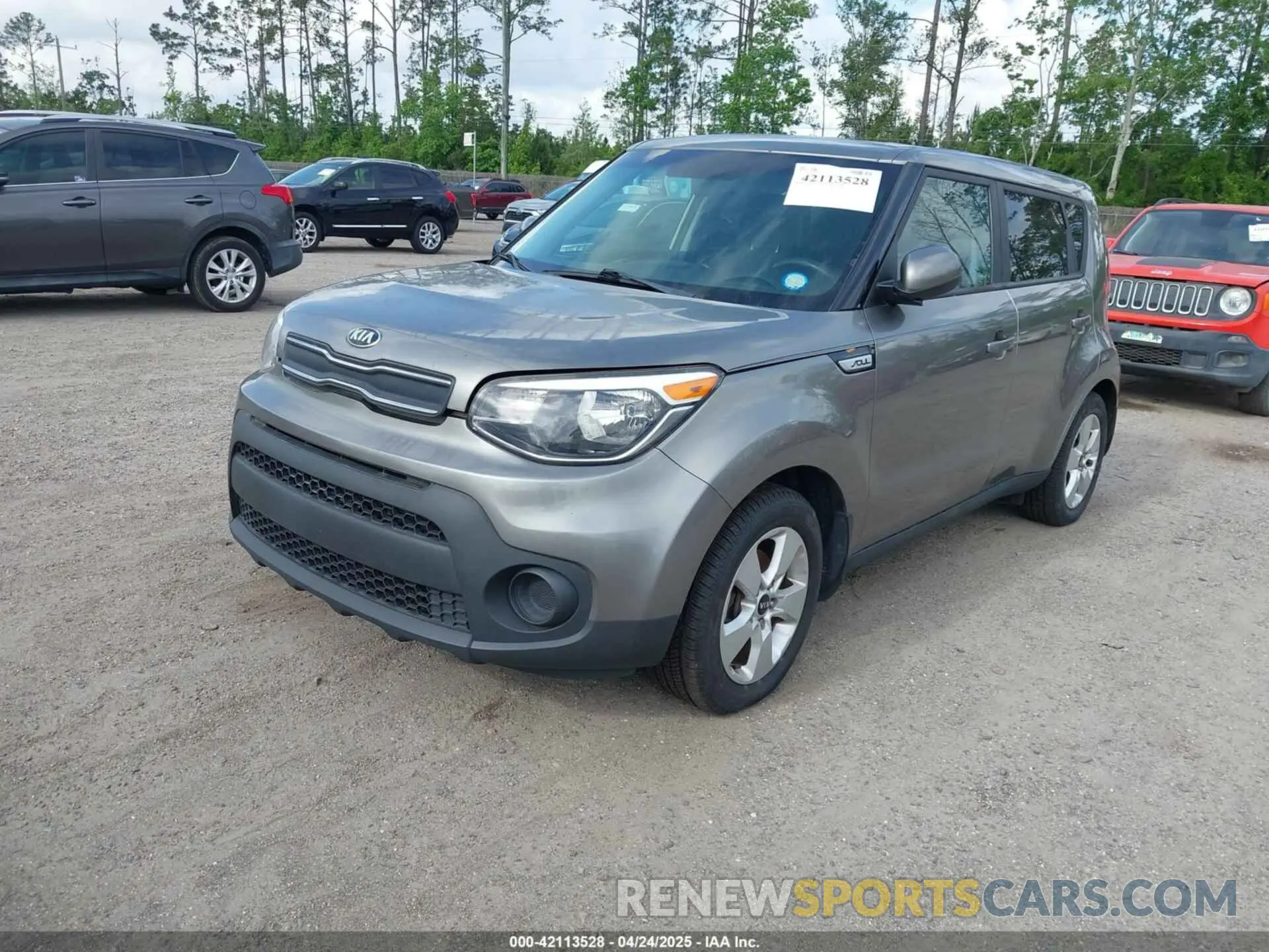 2 Photograph of a damaged car KNDJN2A23K7673604 KIA SOUL 2019