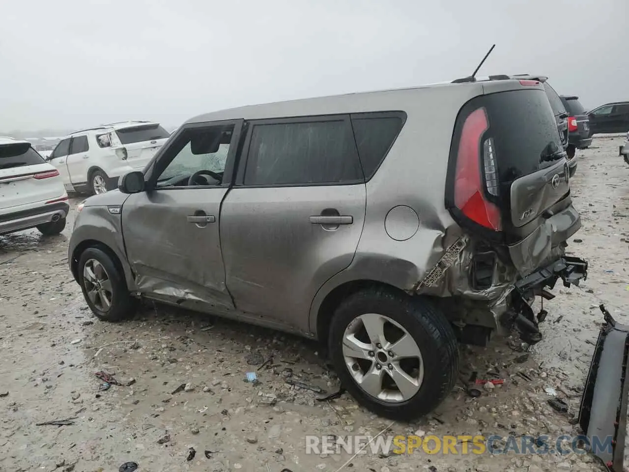 2 Photograph of a damaged car KNDJN2A23K7682061 KIA SOUL 2019