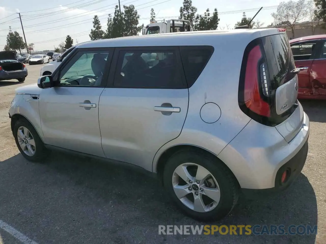 2 Photograph of a damaged car KNDJN2A23K7683873 KIA SOUL 2019