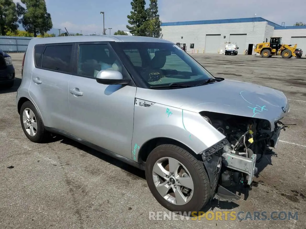 4 Photograph of a damaged car KNDJN2A23K7683873 KIA SOUL 2019