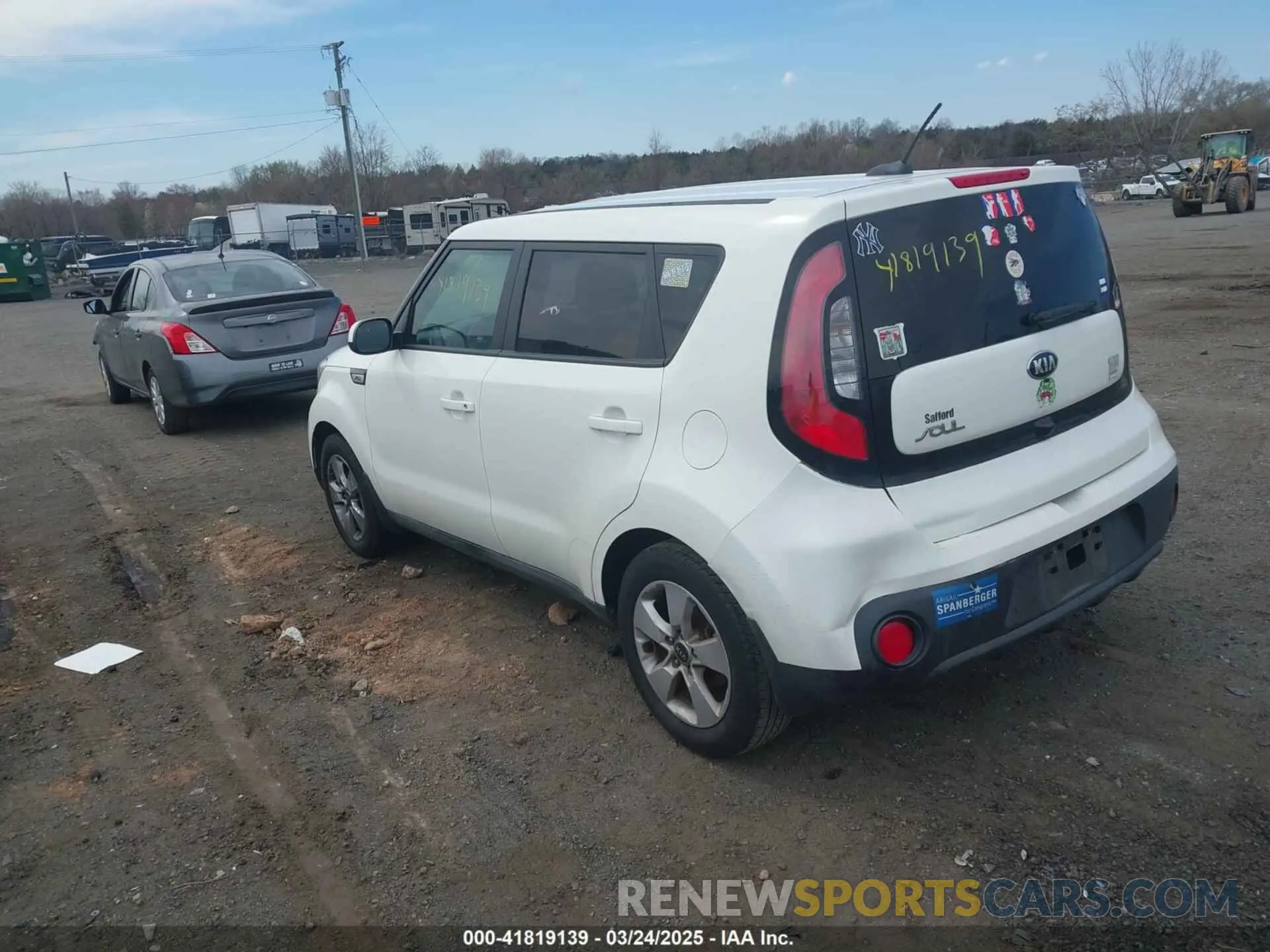 3 Photograph of a damaged car KNDJN2A23K7685980 KIA SOUL 2019