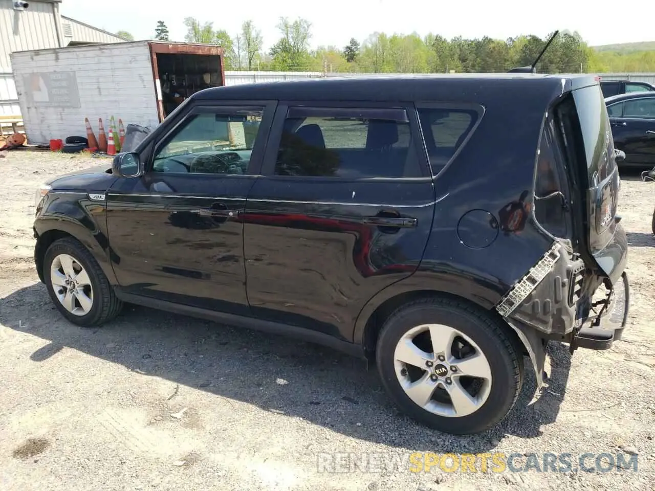 2 Photograph of a damaged car KNDJN2A24K7007917 KIA SOUL 2019