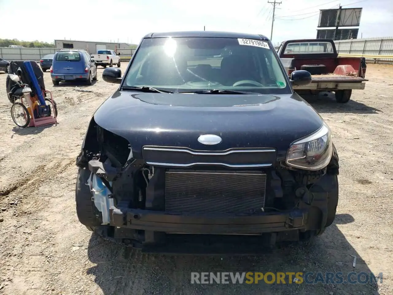 5 Photograph of a damaged car KNDJN2A24K7007917 KIA SOUL 2019