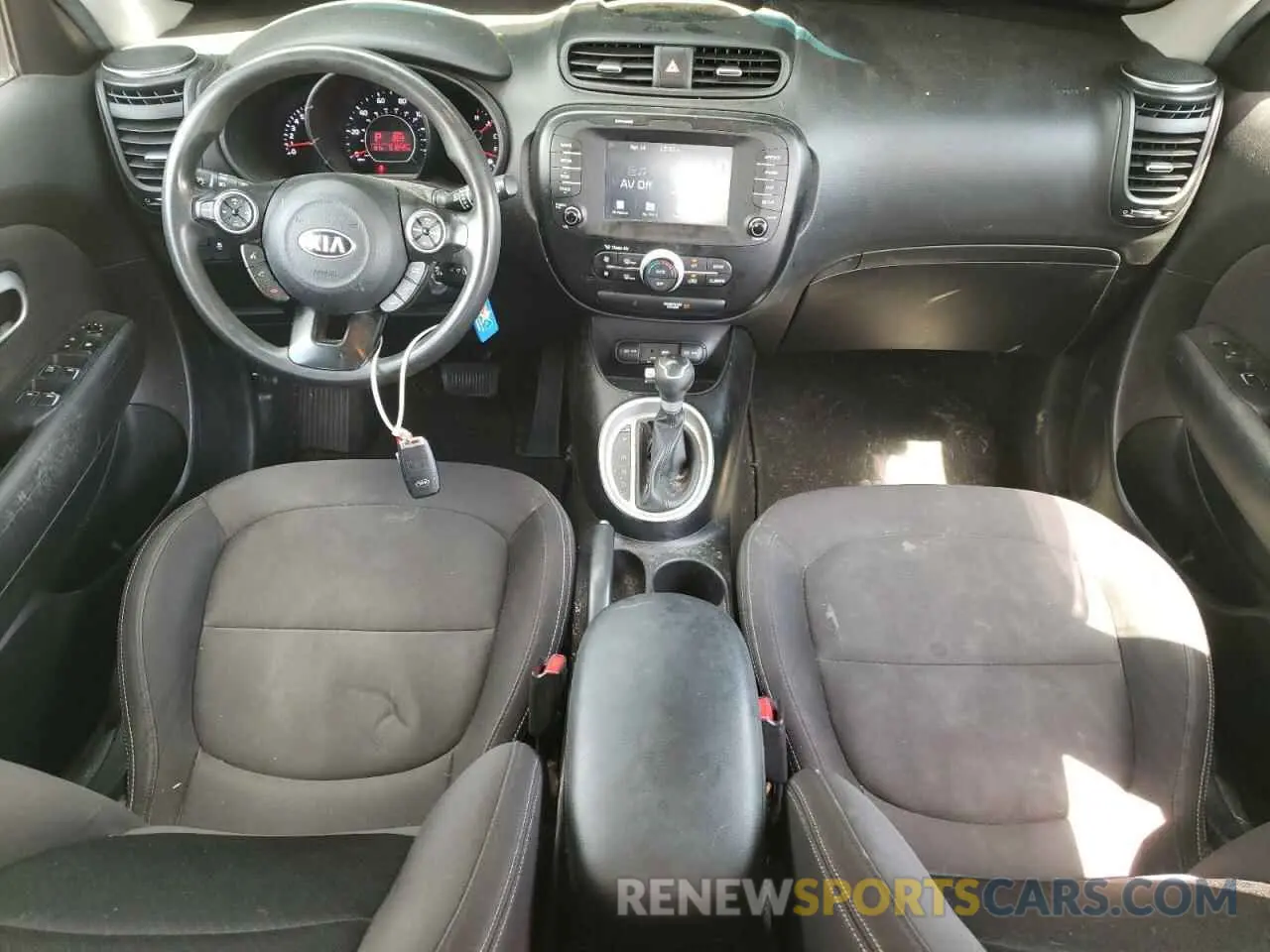 8 Photograph of a damaged car KNDJN2A24K7007917 KIA SOUL 2019