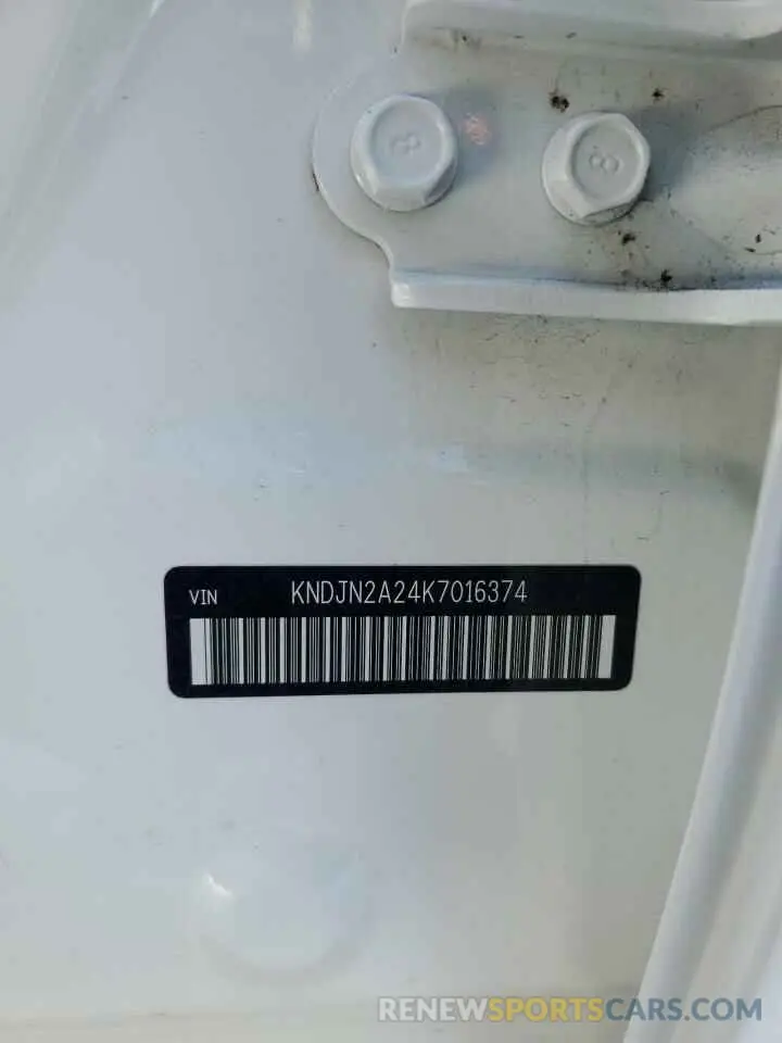 13 Photograph of a damaged car KNDJN2A24K7016374 KIA SOUL 2019