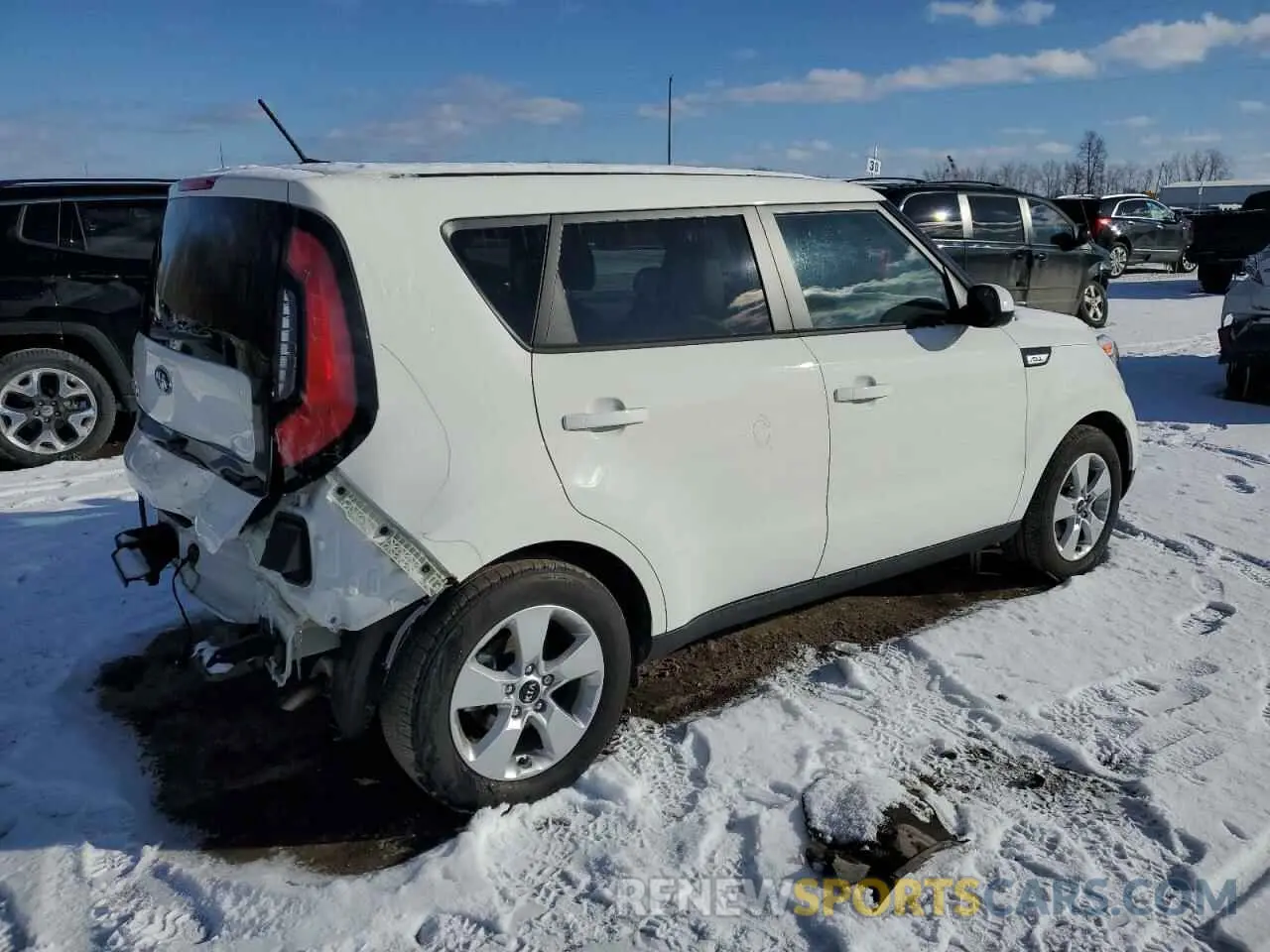 3 Photograph of a damaged car KNDJN2A24K7016374 KIA SOUL 2019