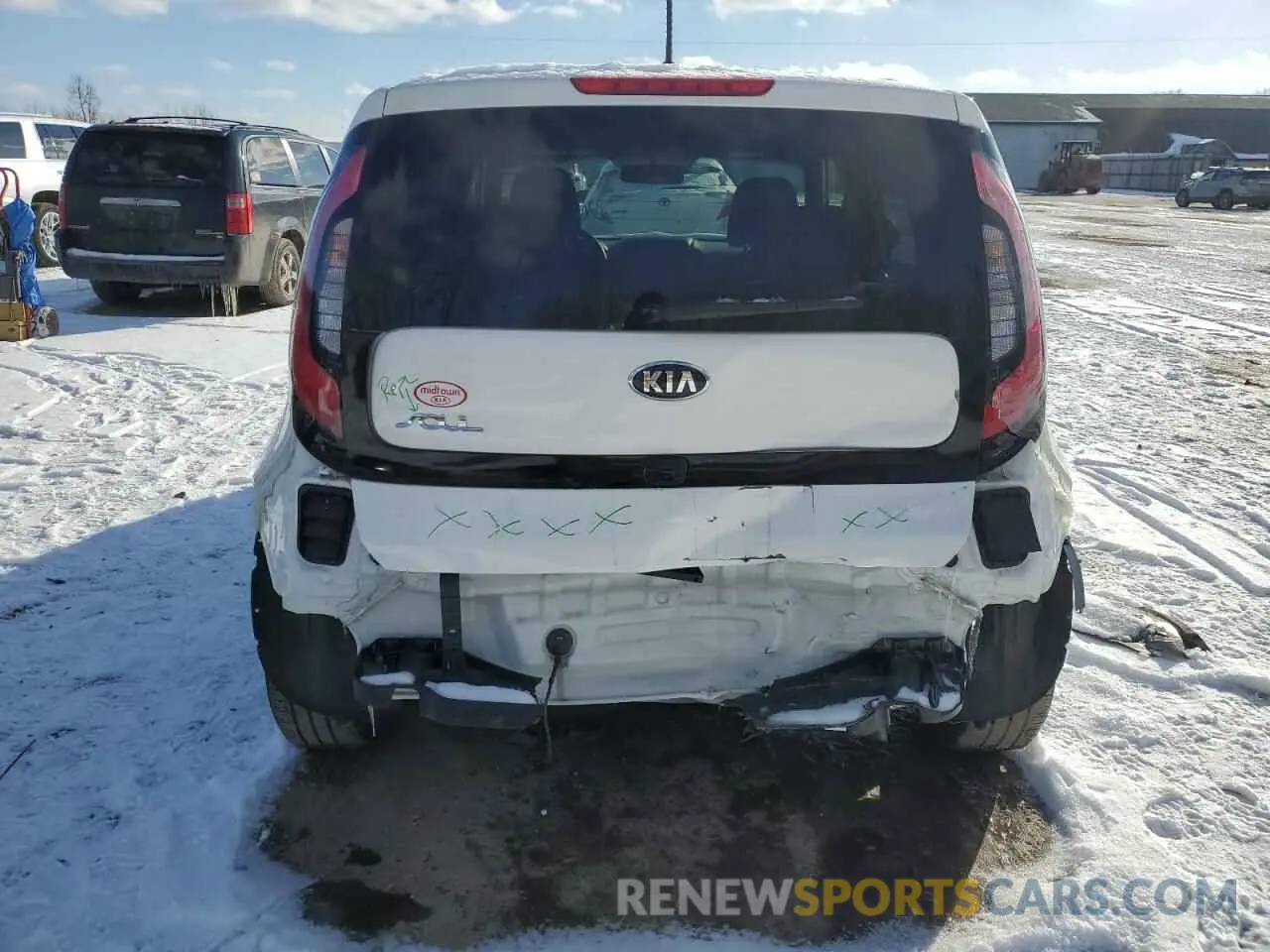 6 Photograph of a damaged car KNDJN2A24K7016374 KIA SOUL 2019