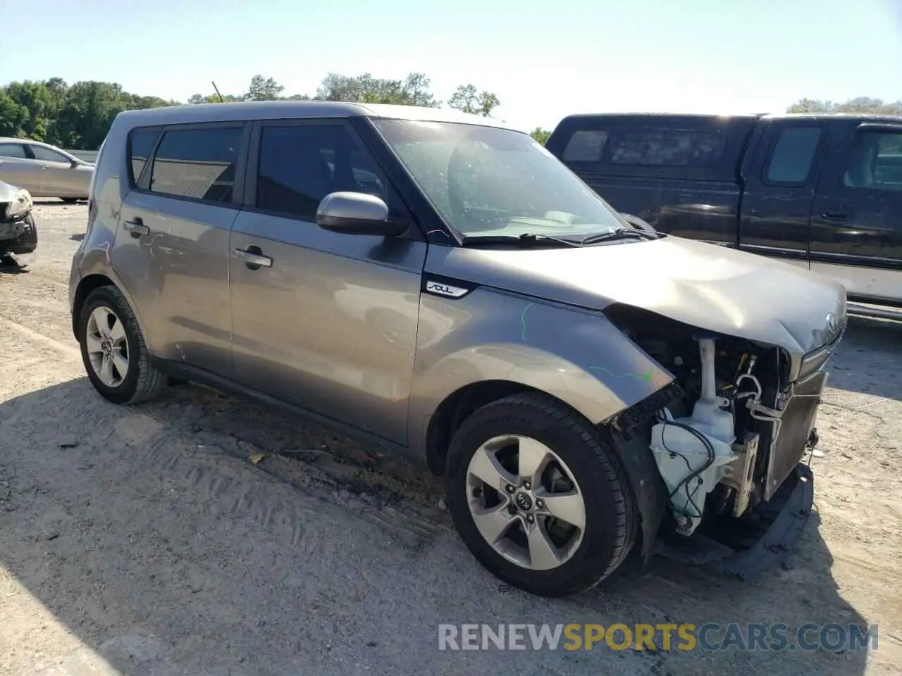 4 Photograph of a damaged car KNDJN2A24K7020909 KIA SOUL 2019