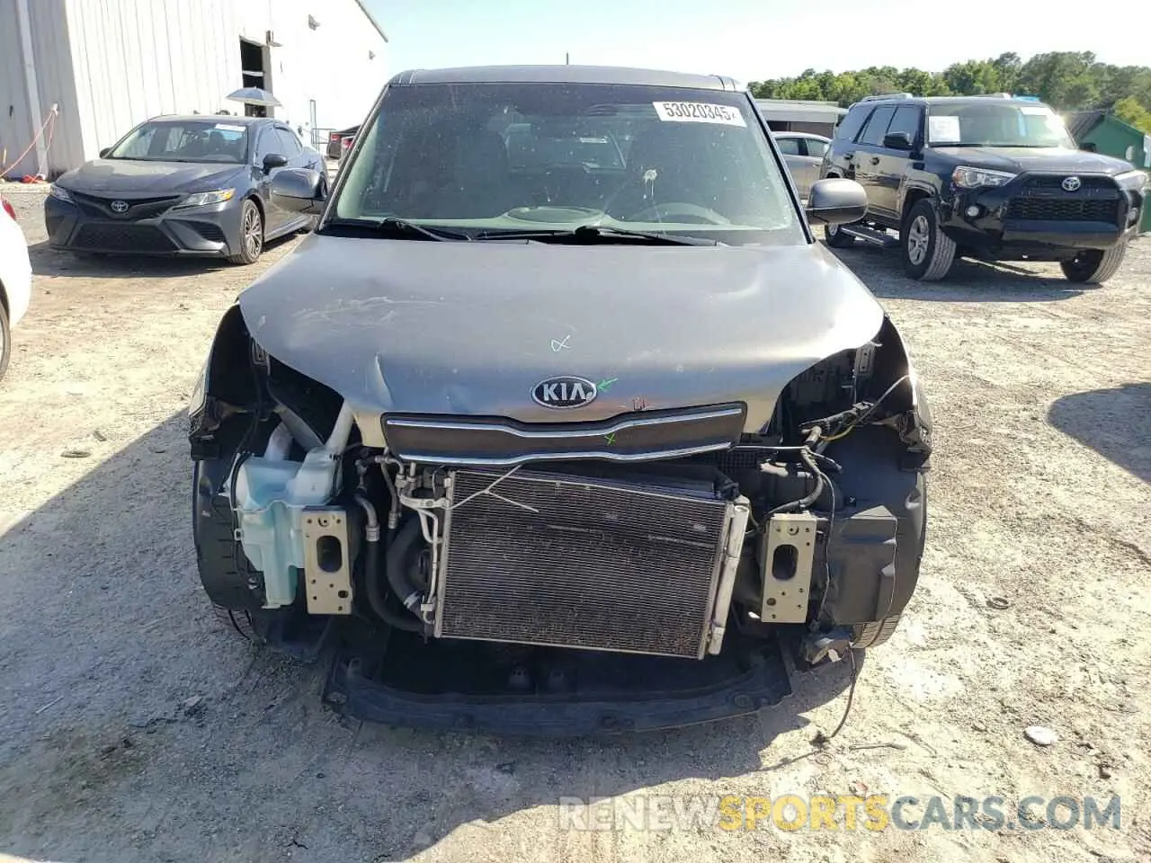 5 Photograph of a damaged car KNDJN2A24K7020909 KIA SOUL 2019