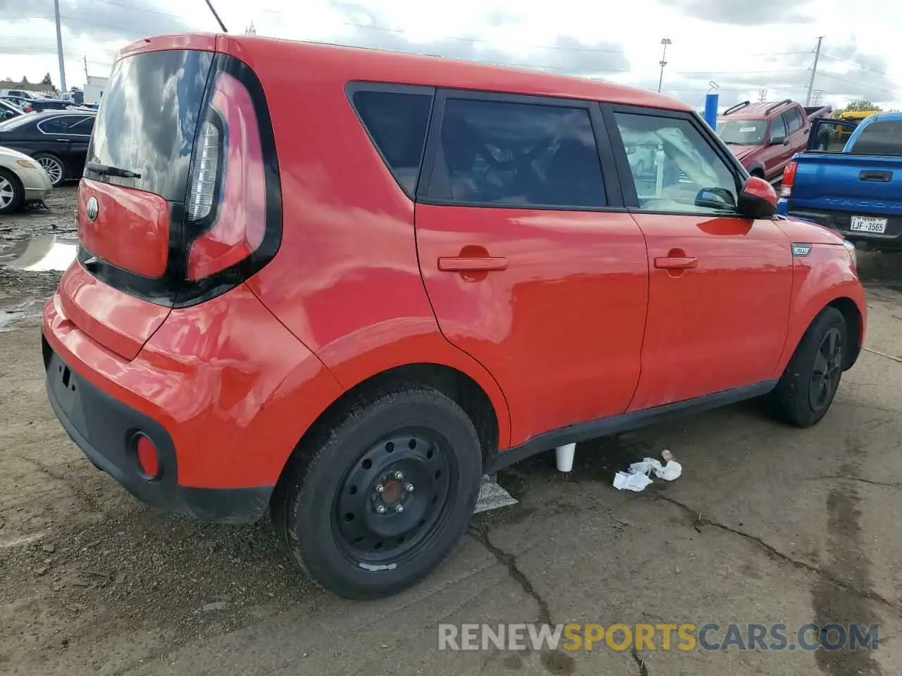 3 Photograph of a damaged car KNDJN2A24K7022160 KIA SOUL 2019