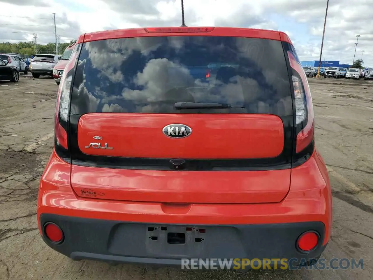 6 Photograph of a damaged car KNDJN2A24K7022160 KIA SOUL 2019
